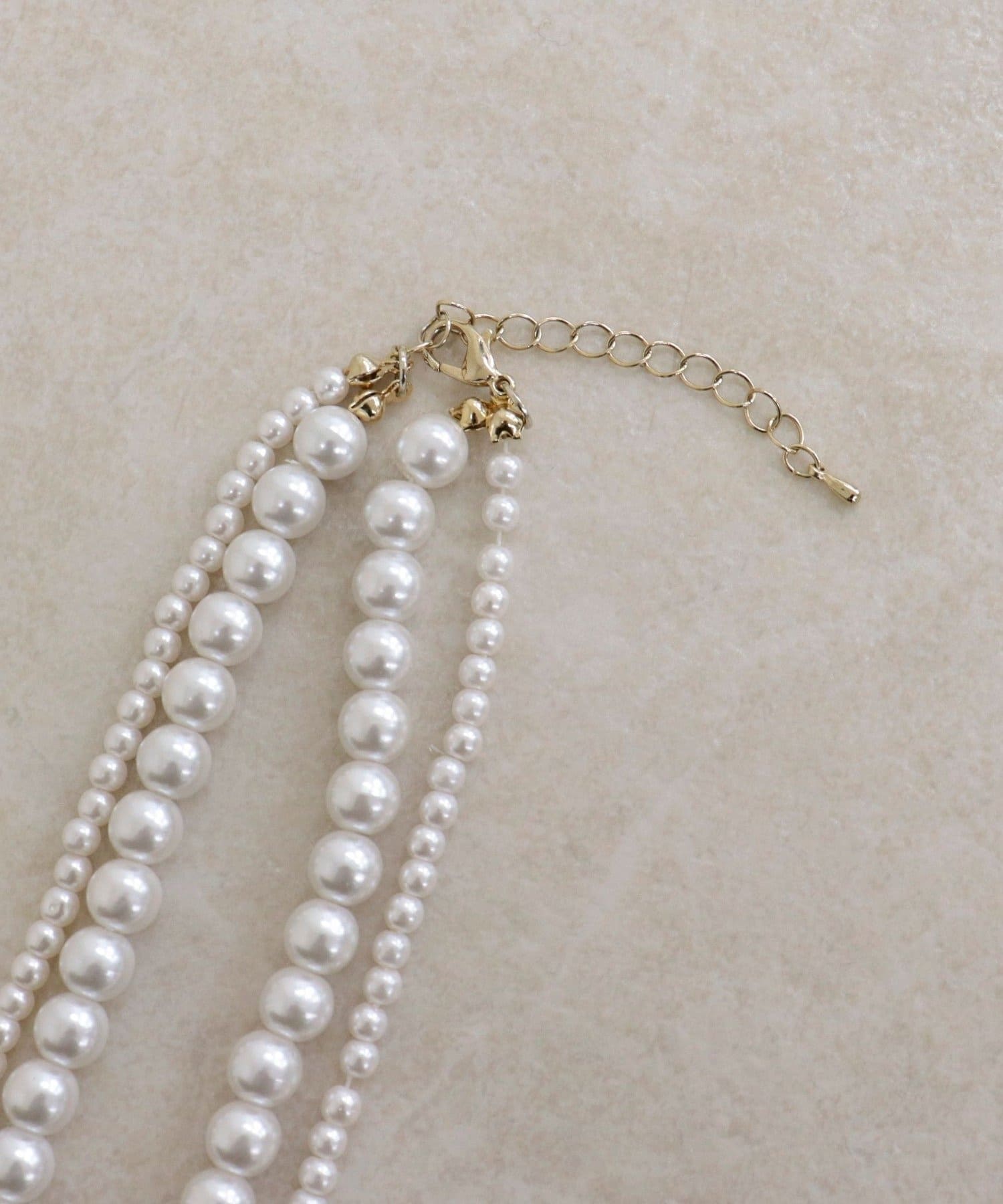 FREDY & GLOSTER(フレディ アンド グロスター) 大小パール2連ネックレス