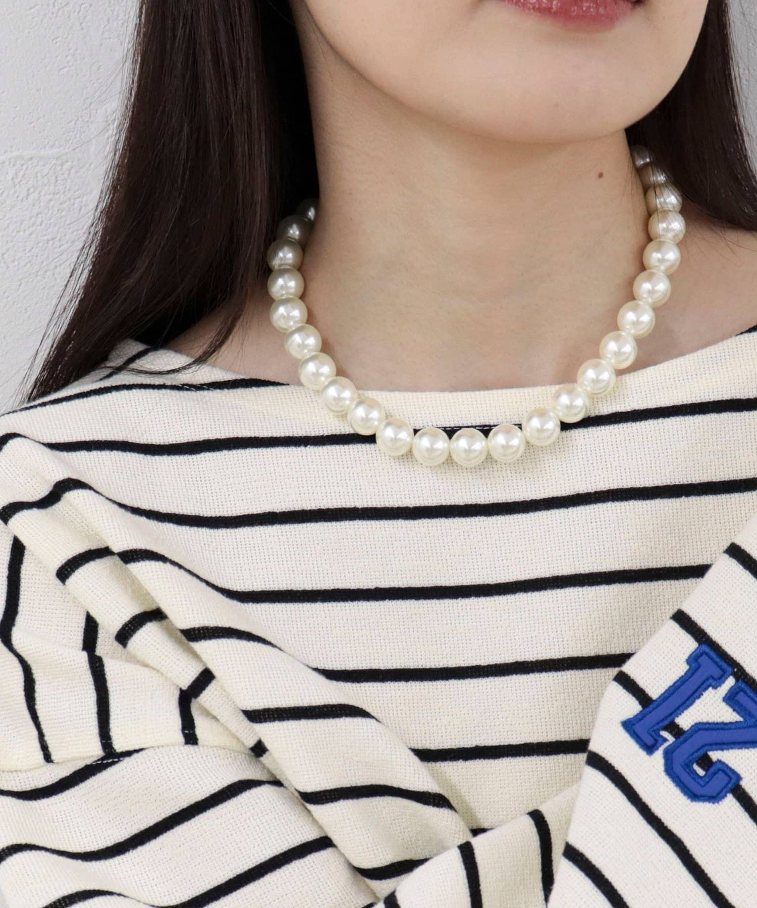 FREDY & GLOSTER(フレディ アンド グロスター) レディース 11.5mmパールネックレス オフホワイト