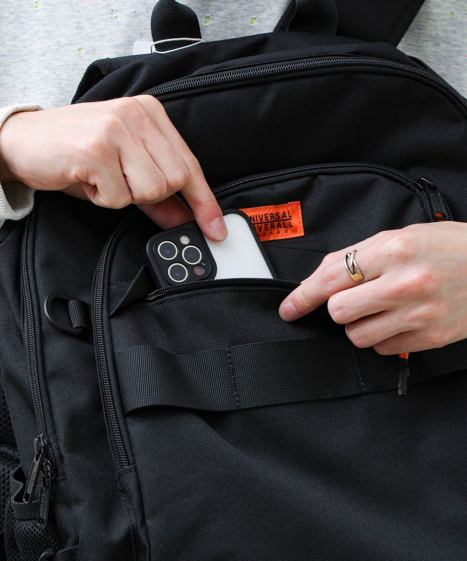 FREDY & GLOSTER(フレディ アンド グロスター) 【UNIVERSAL OVERALL】TAPE RUCKSACK