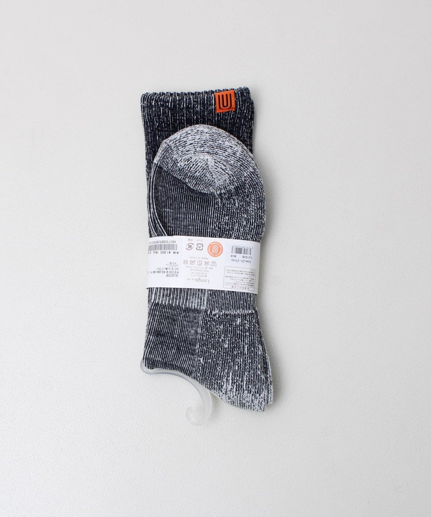 FREDY & GLOSTER(フレディ アンド グロスター) 【UNIVERSAL OVERALL】むら糸リブクルーソックス