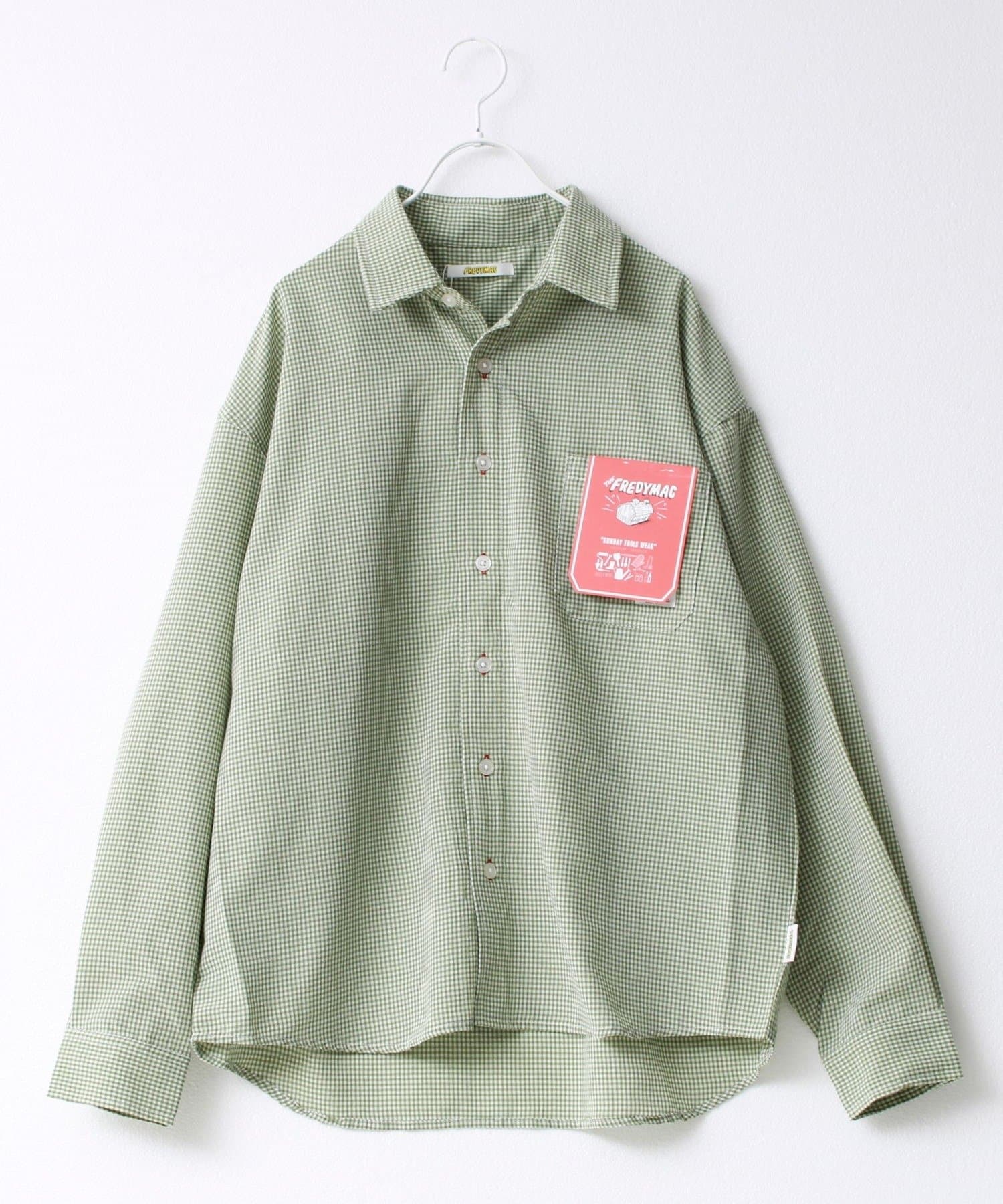 FREDY & GLOSTER(フレディ アンド グロスター) 【FREDYMAC/フレディマック】シアサッカーチェックシャツ