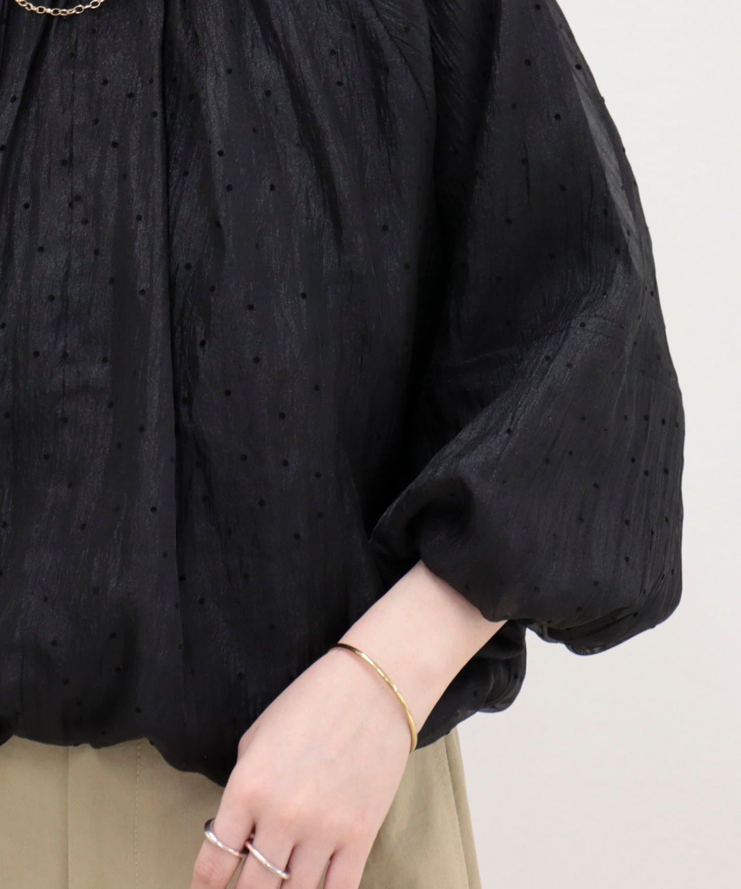 FREDY & GLOSTER(フレディ アンド グロスター) バルーンギャザーブラウス