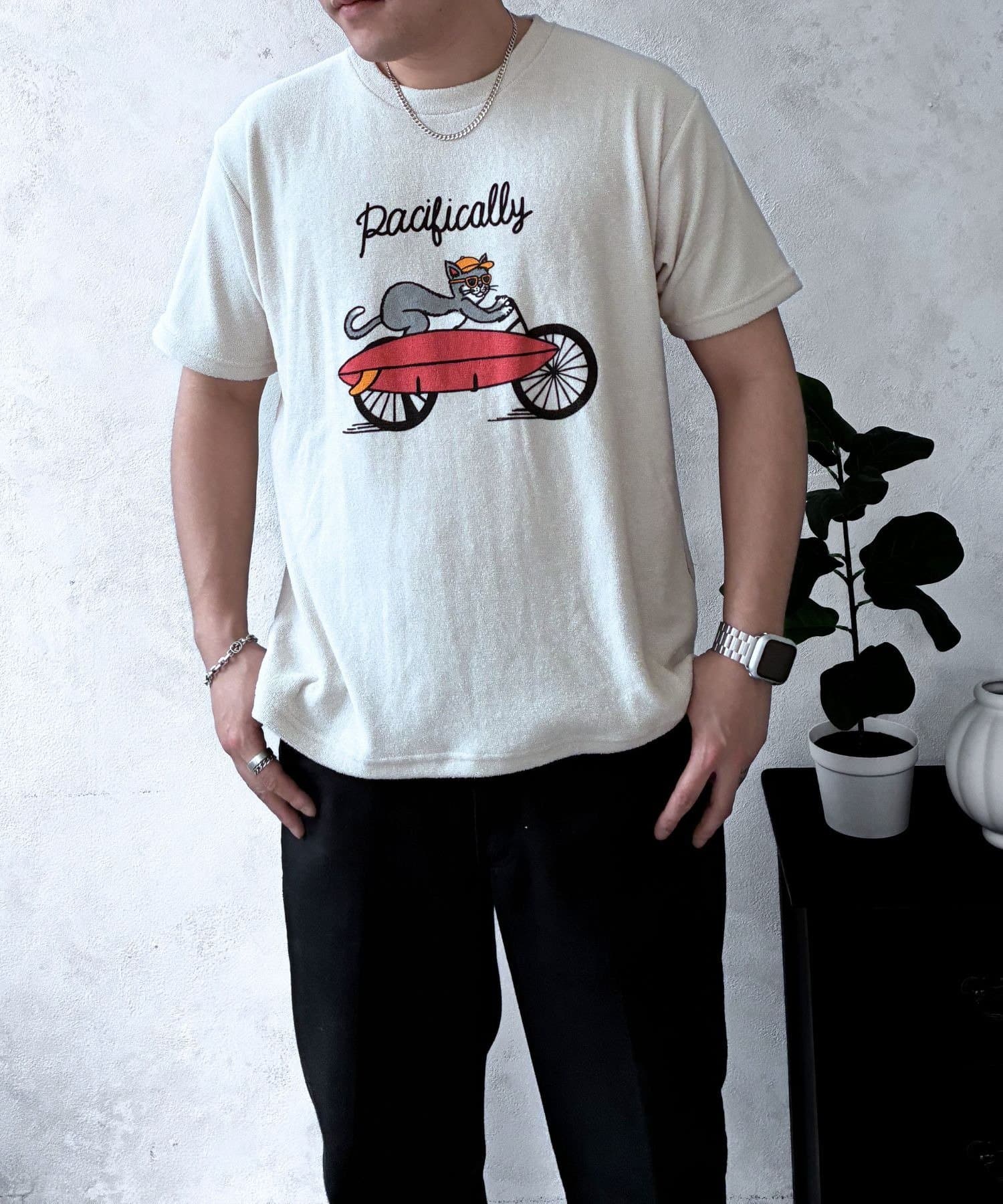 LOCUST(ローカスト) パイルネコSURFチャリT