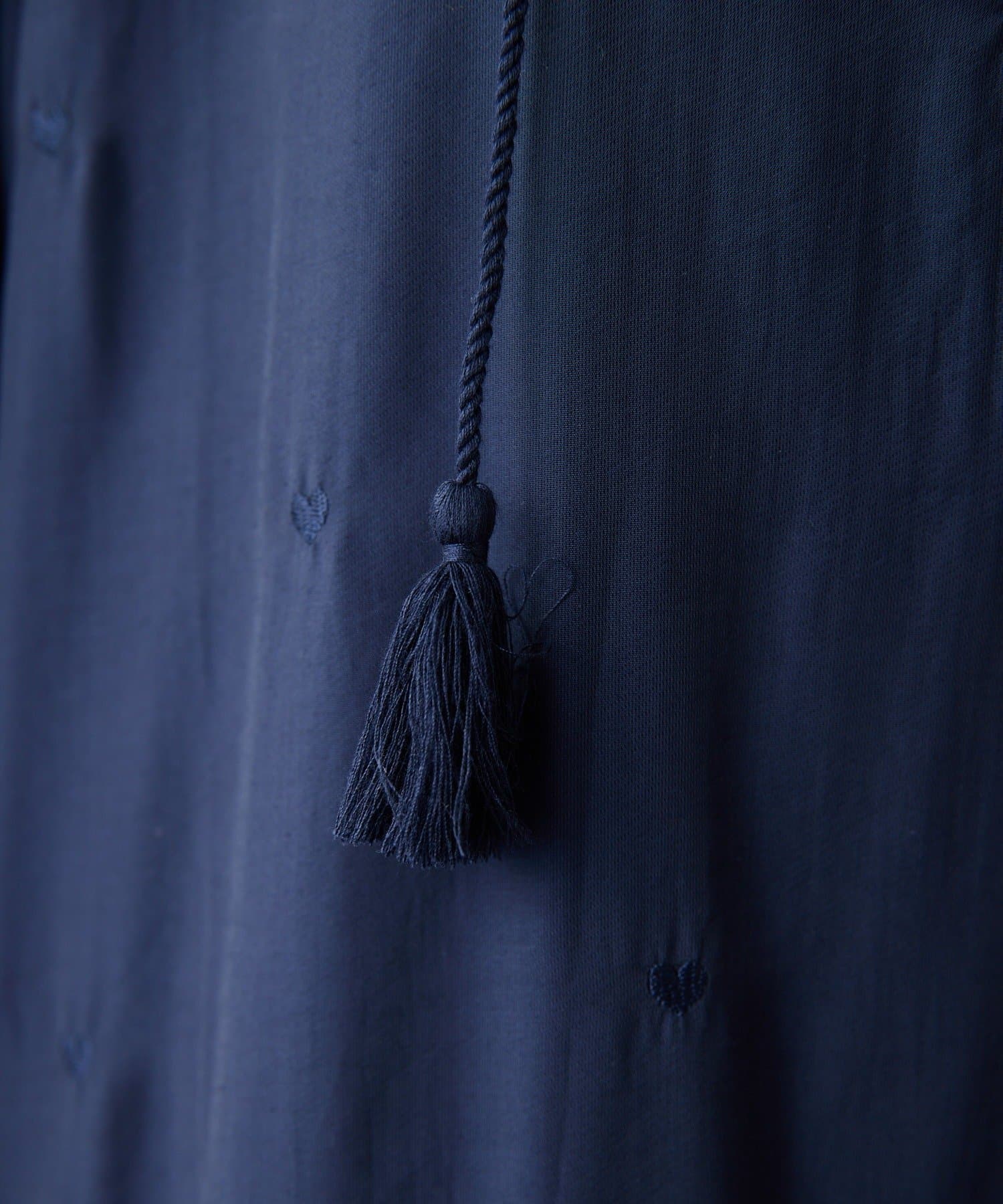 ear PAPILLONNER(イア パピヨネ) ハート刺しゅうワンピース【SUM1 STYLE(スミスタイル)】