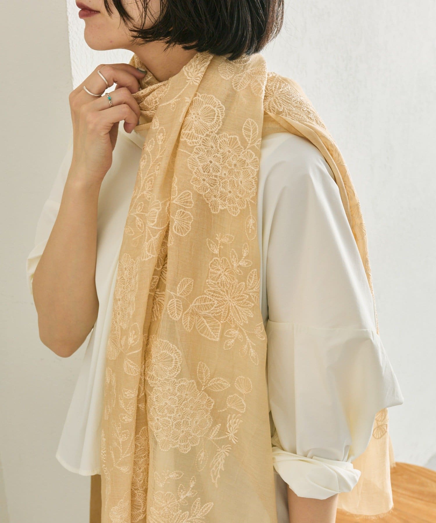 ear PAPILLONNER(イア パピヨネ) 【JAITUSH】JAIPUR OROストール