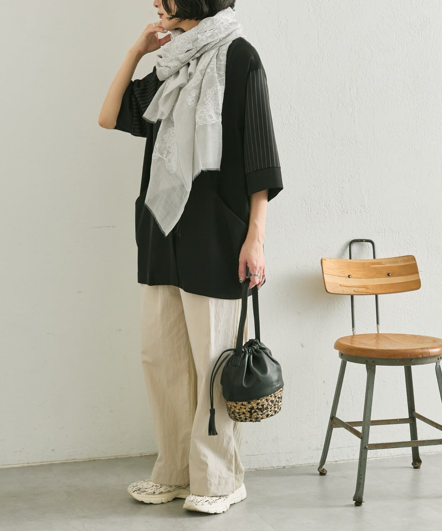 ear PAPILLONNER(イア パピヨネ) 【JAITUSH】JAIPUR OROストール