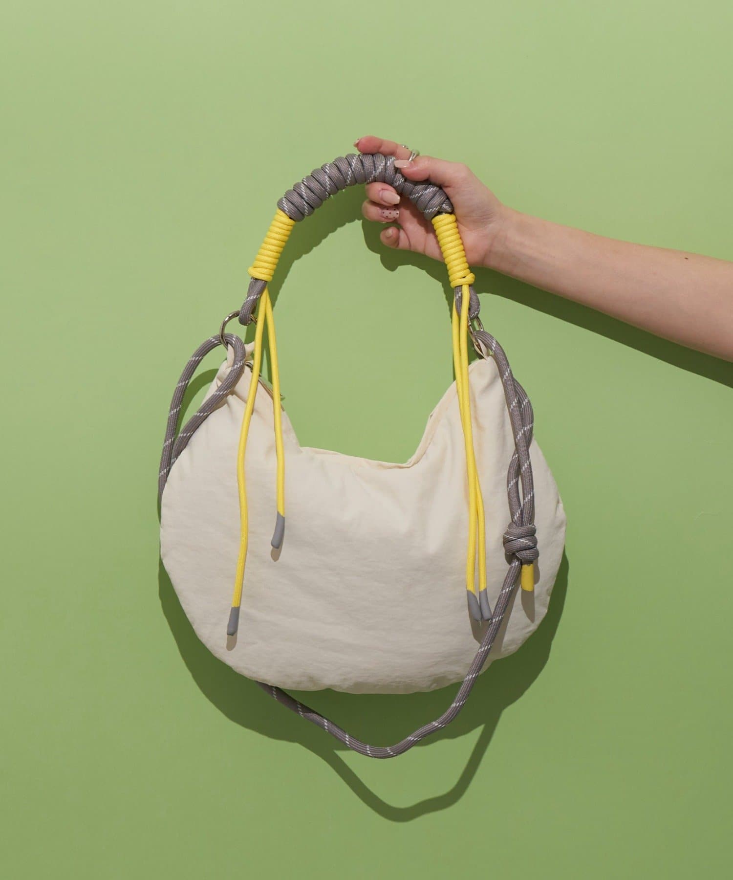CIAOPANIC TYPY(チャオパニックティピー) 【WEB限定】撥水ナイロンハーフムーン2WAYBAG