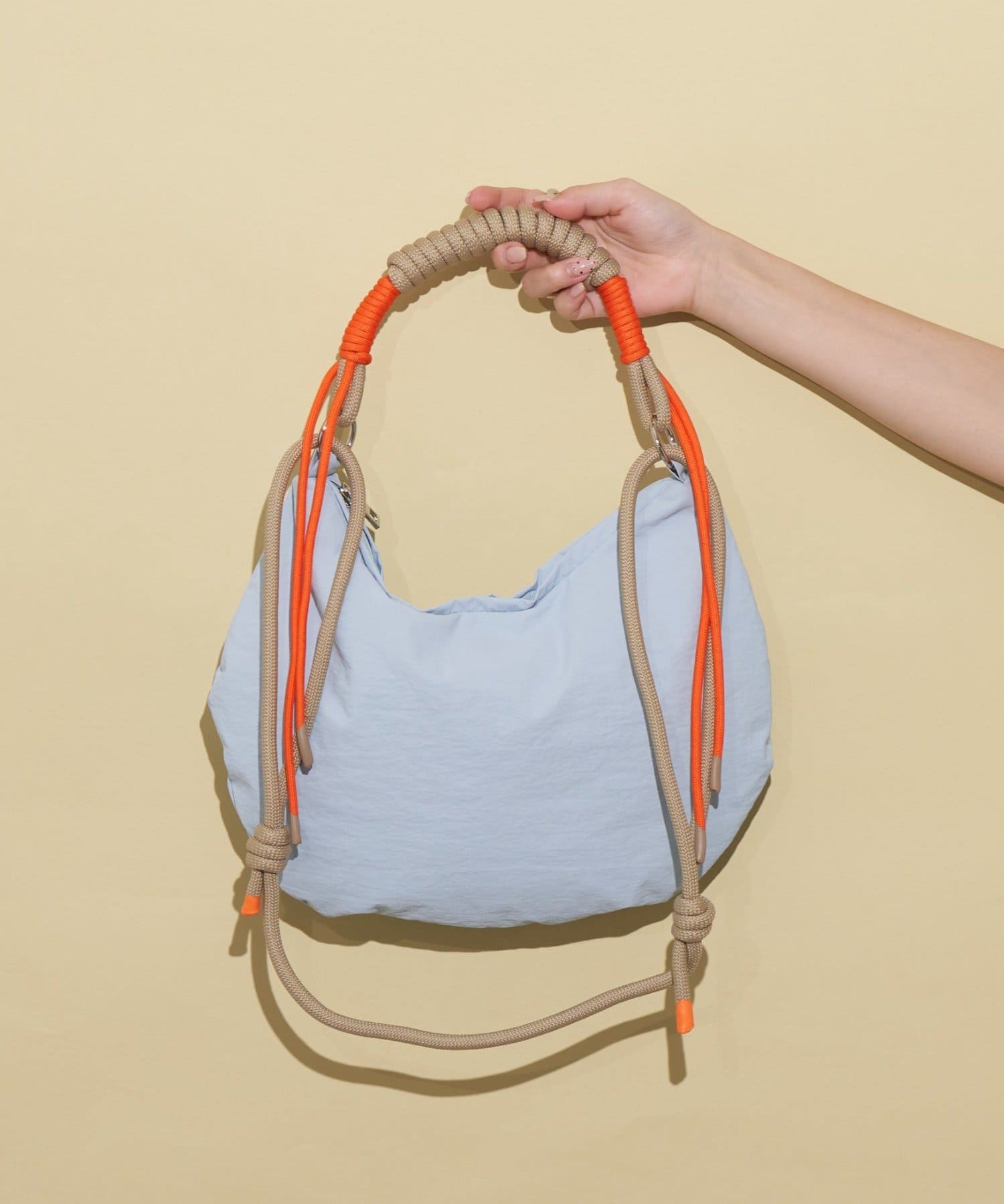CIAOPANIC TYPY(チャオパニックティピー) 【WEB限定】撥水ナイロンハーフムーン2WAYBAG
