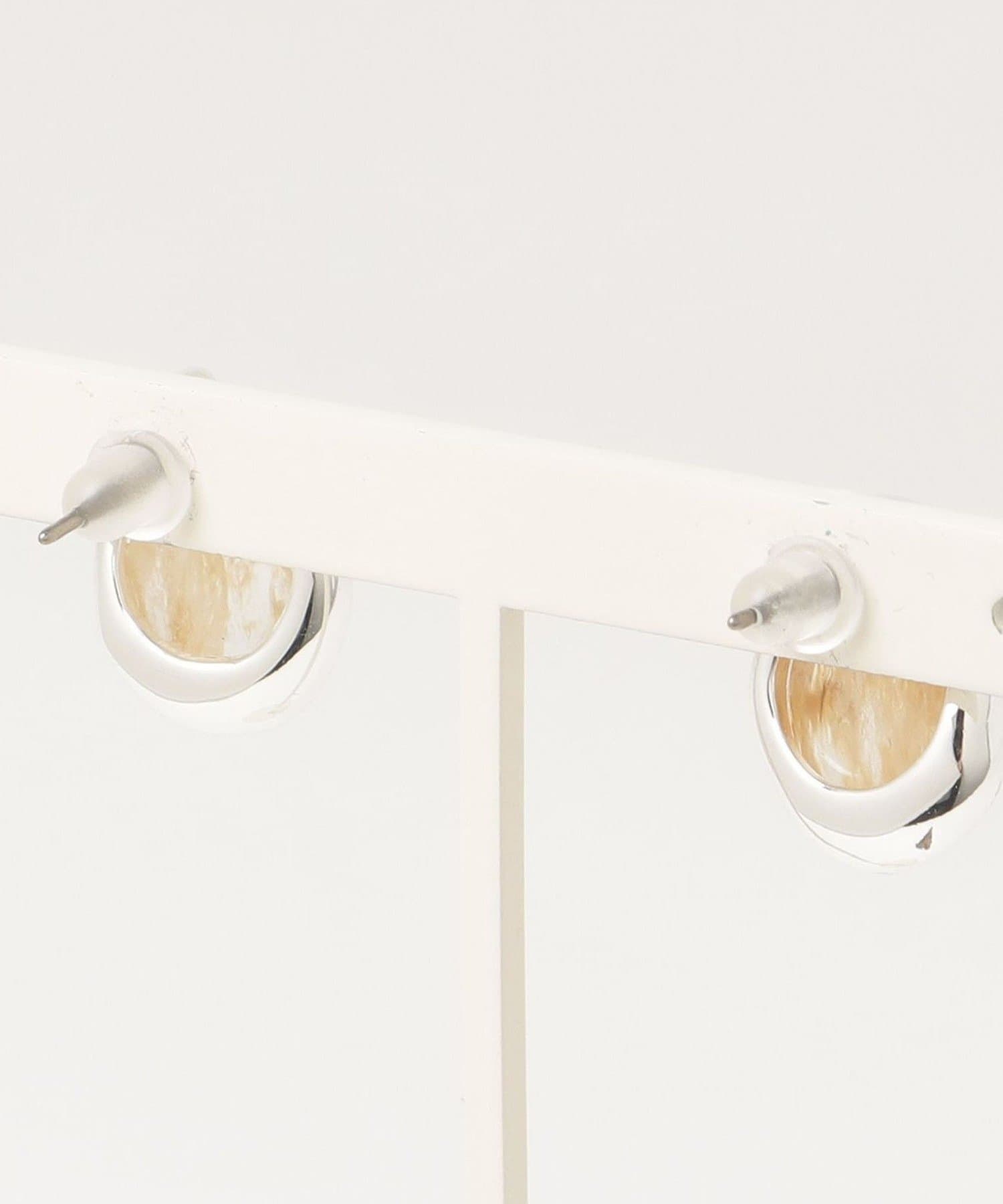 FREDY & GLOSTER(フレディ アンド グロスター) フェイクストーンチタンポストピアス