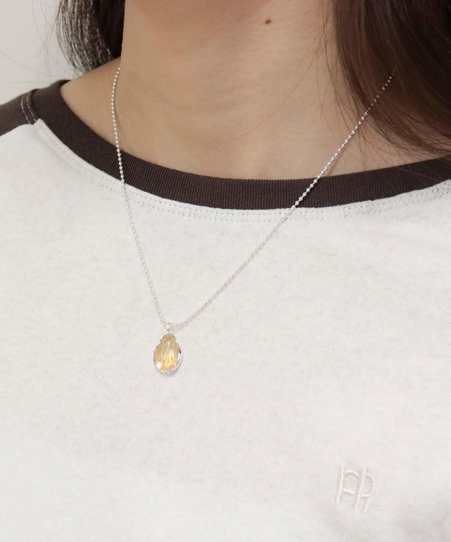 FREDY & GLOSTER(フレディ アンド グロスター) フェイクストーントップネックレス