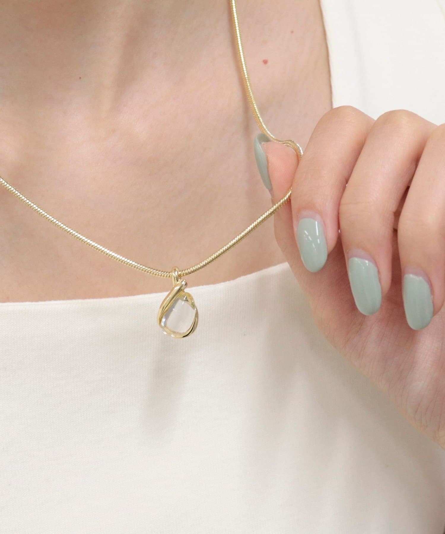 FREDY & GLOSTER(フレディ アンド グロスター) クリアトップスネイクチェーン