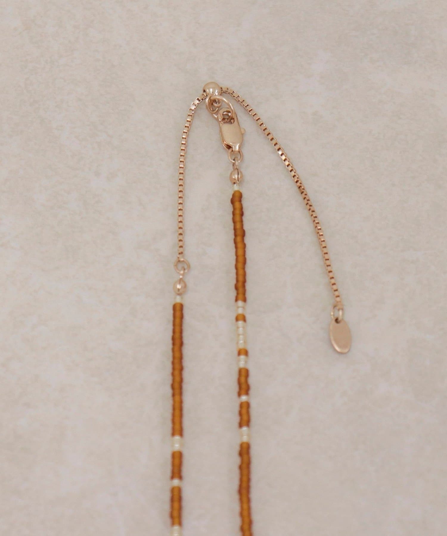 FREDY & GLOSTER(フレディ アンド グロスター) マットビーズアジャスト2セットネックレス