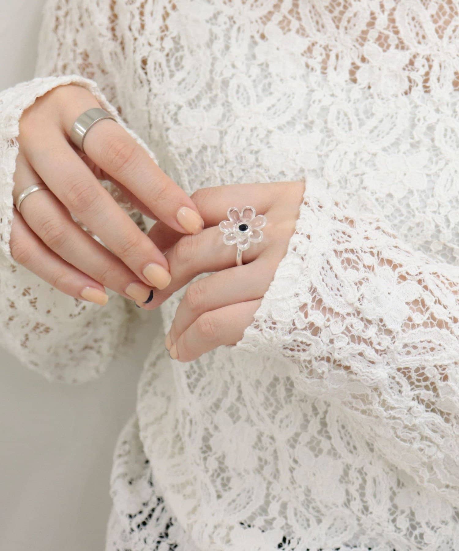 FREDY & GLOSTER(フレディ アンド グロスター) クリアフラワーリング