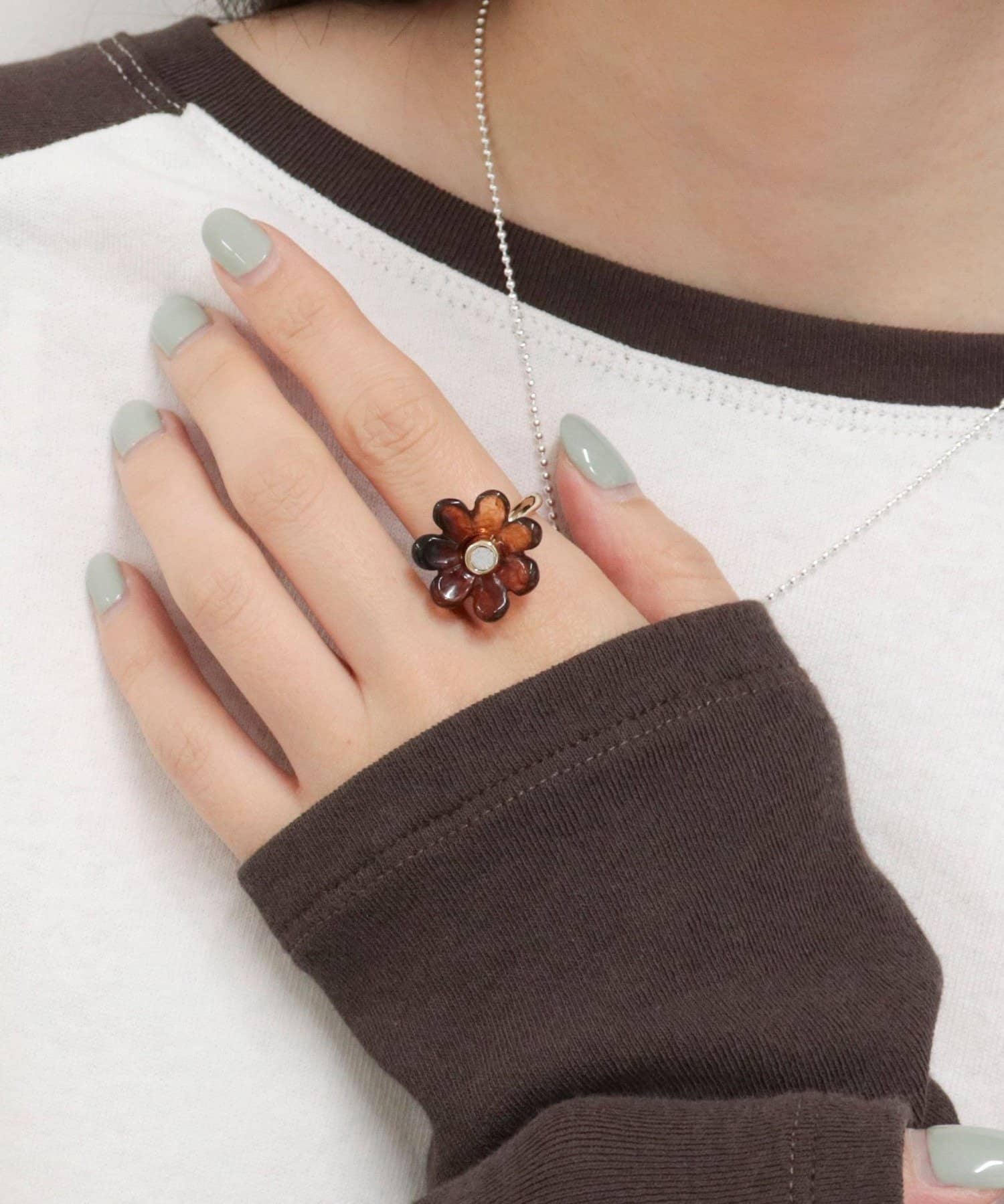 FREDY & GLOSTER(フレディ アンド グロスター) クリアフラワーリング