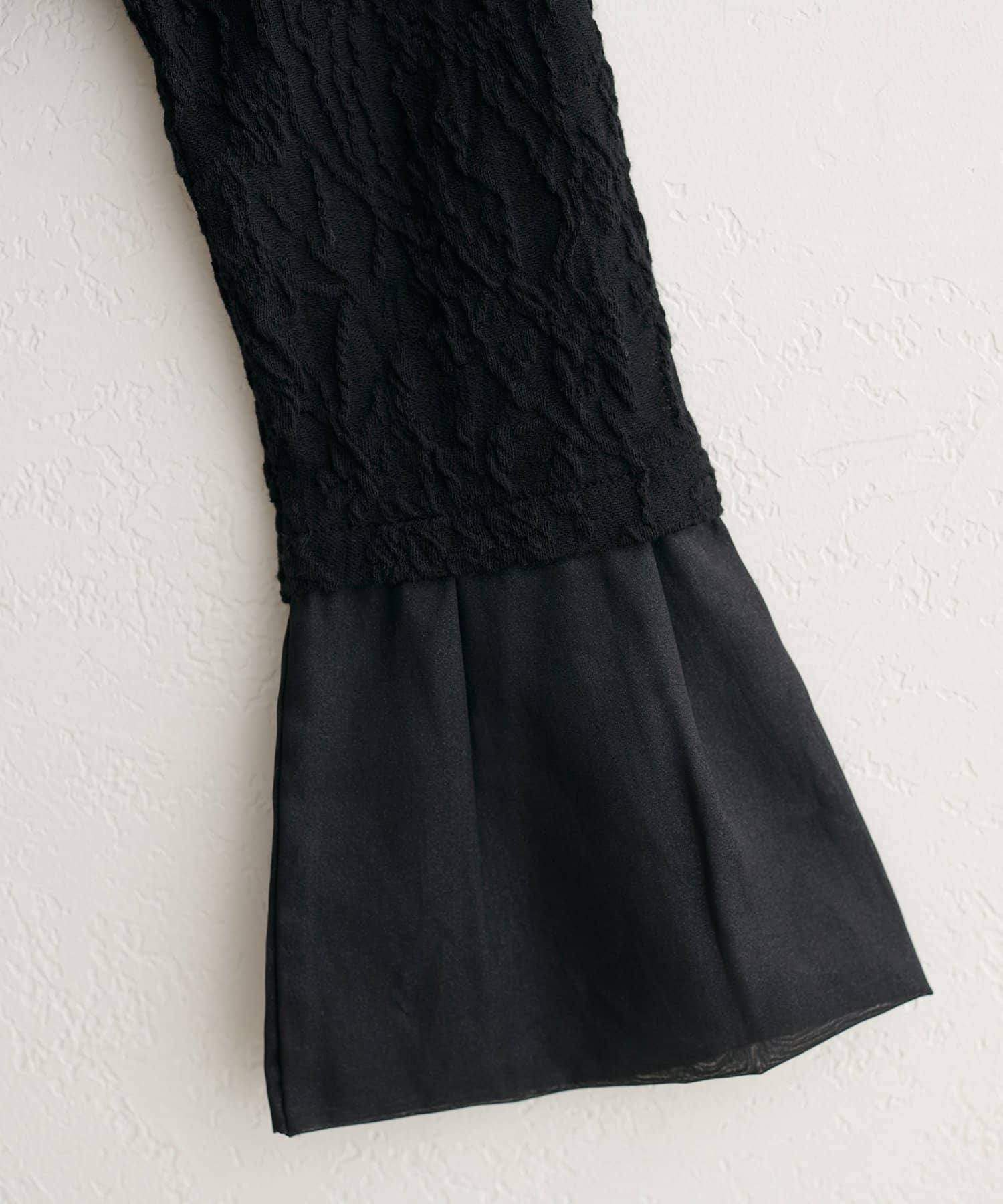 natural couture(ナチュラルクチュール) レースジャガードプルオーバー