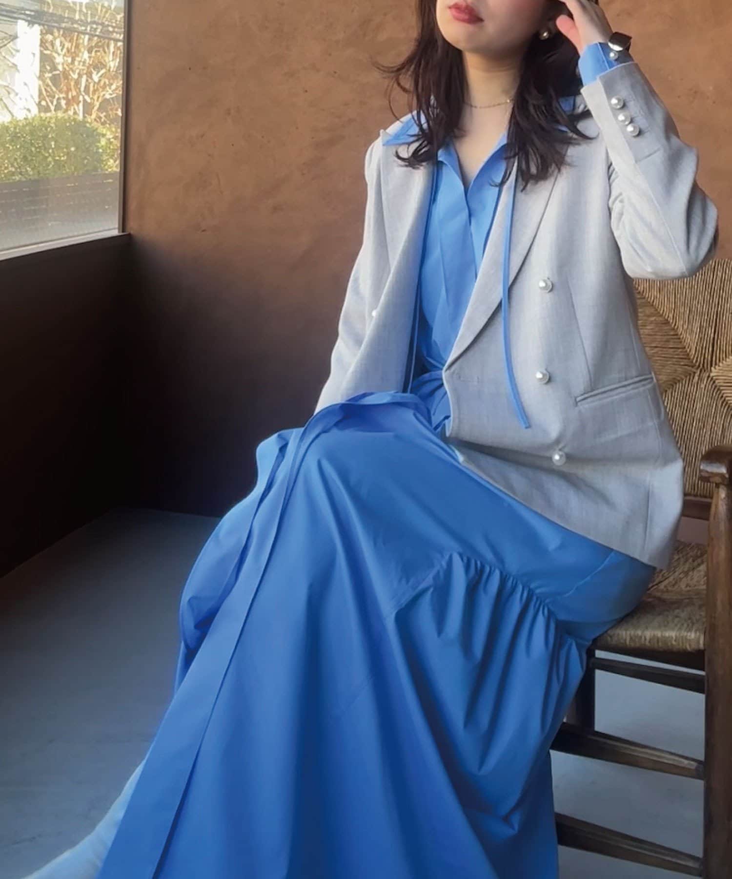 natural couture(ナチュラルクチュール) 〈osono〉こだわりマルチWAYシャツワンピース