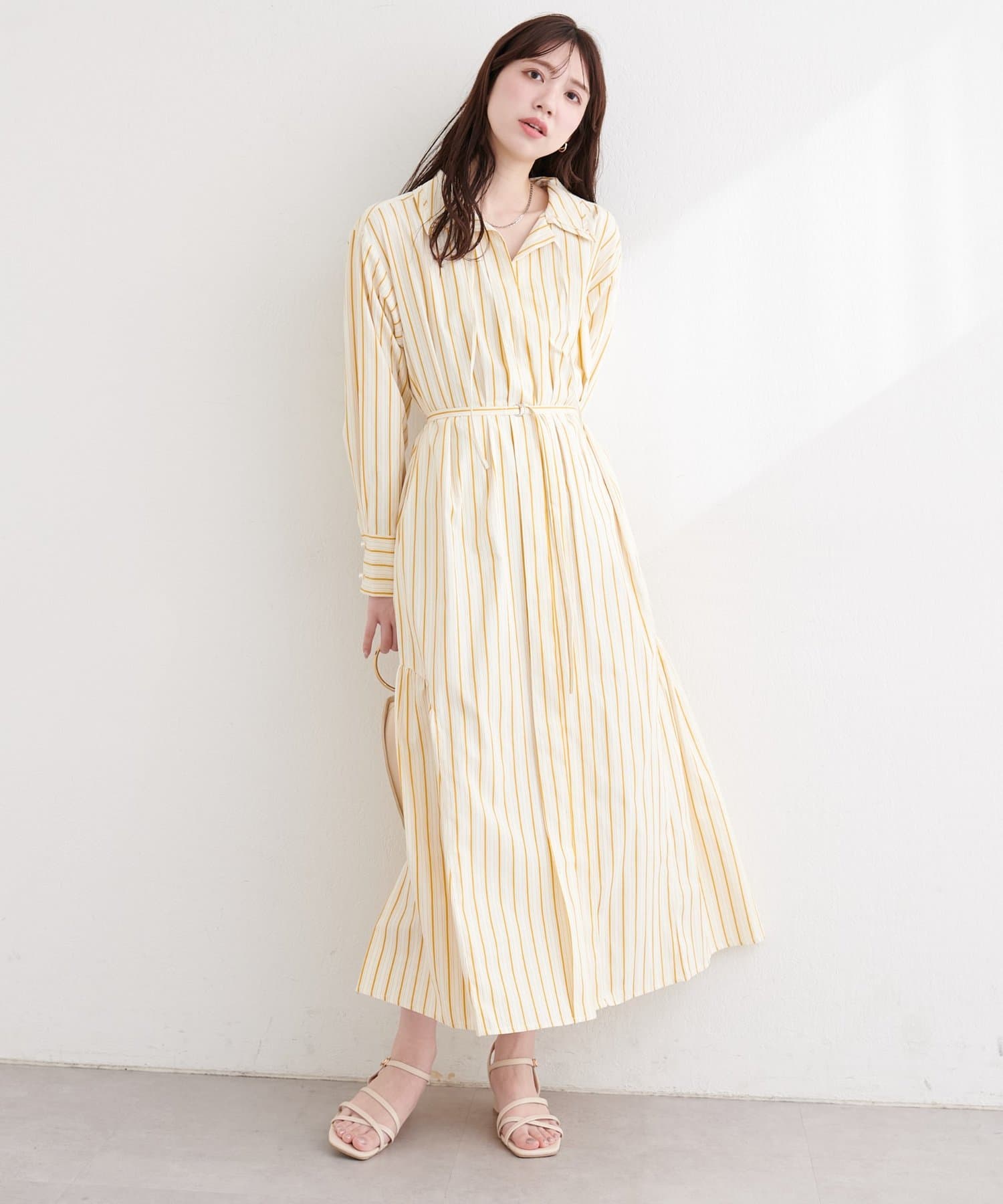 natural couture(ナチュラルクチュール) 〈osono〉こだわりマルチWAYシャツワンピース