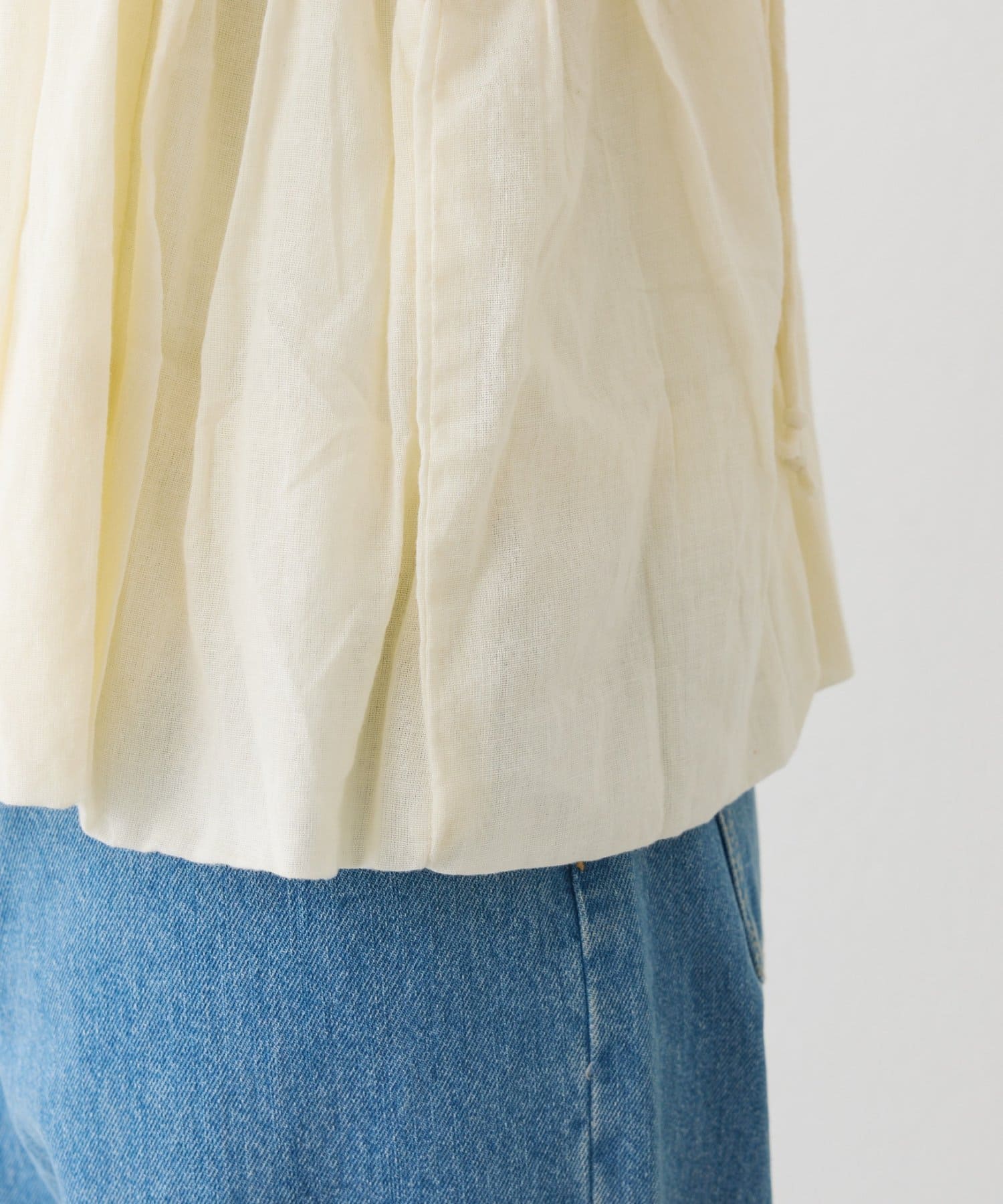 CIAOPANIC TYPY(チャオパニックティピー) 【India】シャーリングバルーンエプロンキャミチュニック