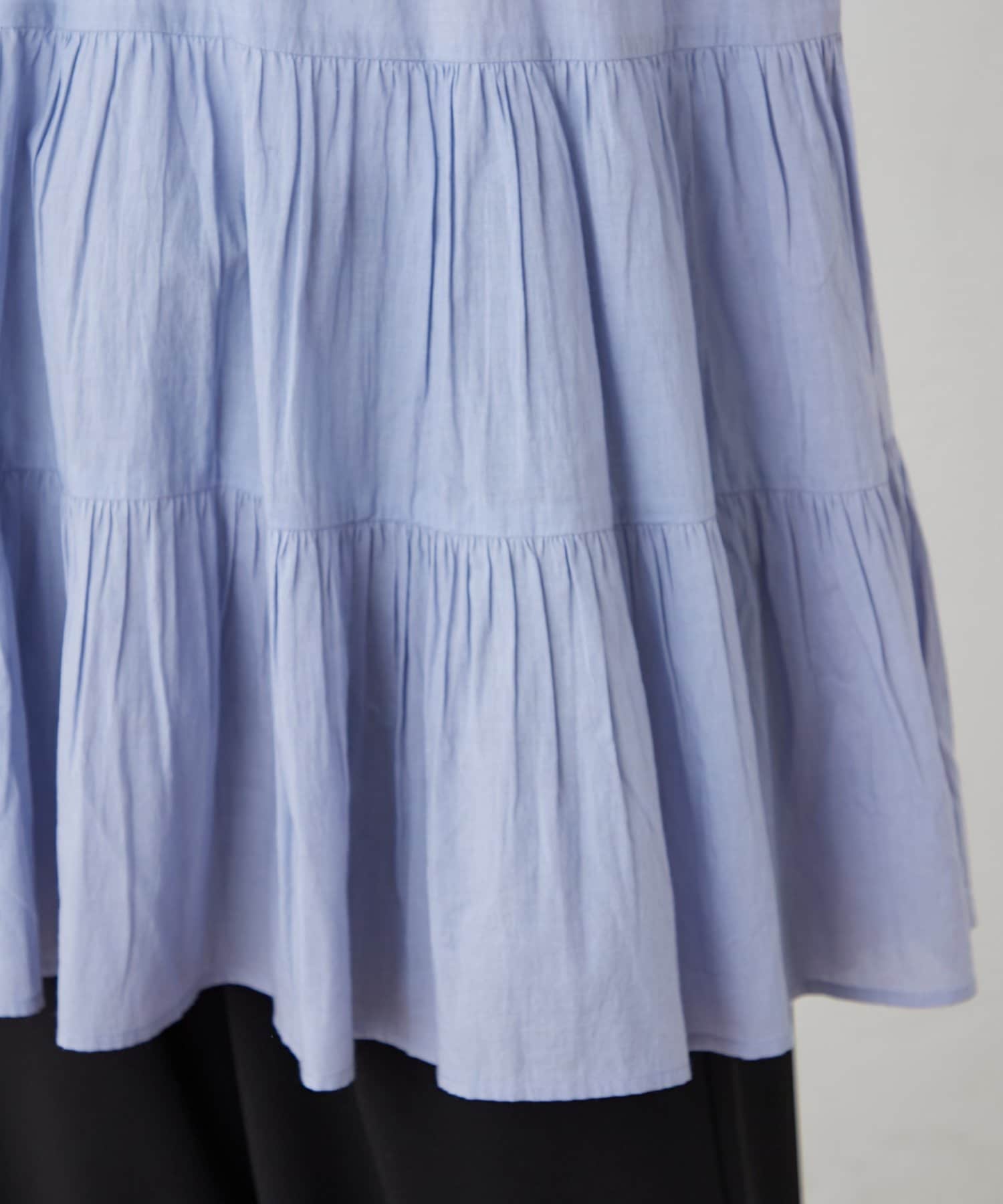 CIAOPANIC TYPY(チャオパニックティピー) 【India】ハシゴレースティアードチュニックワンピ