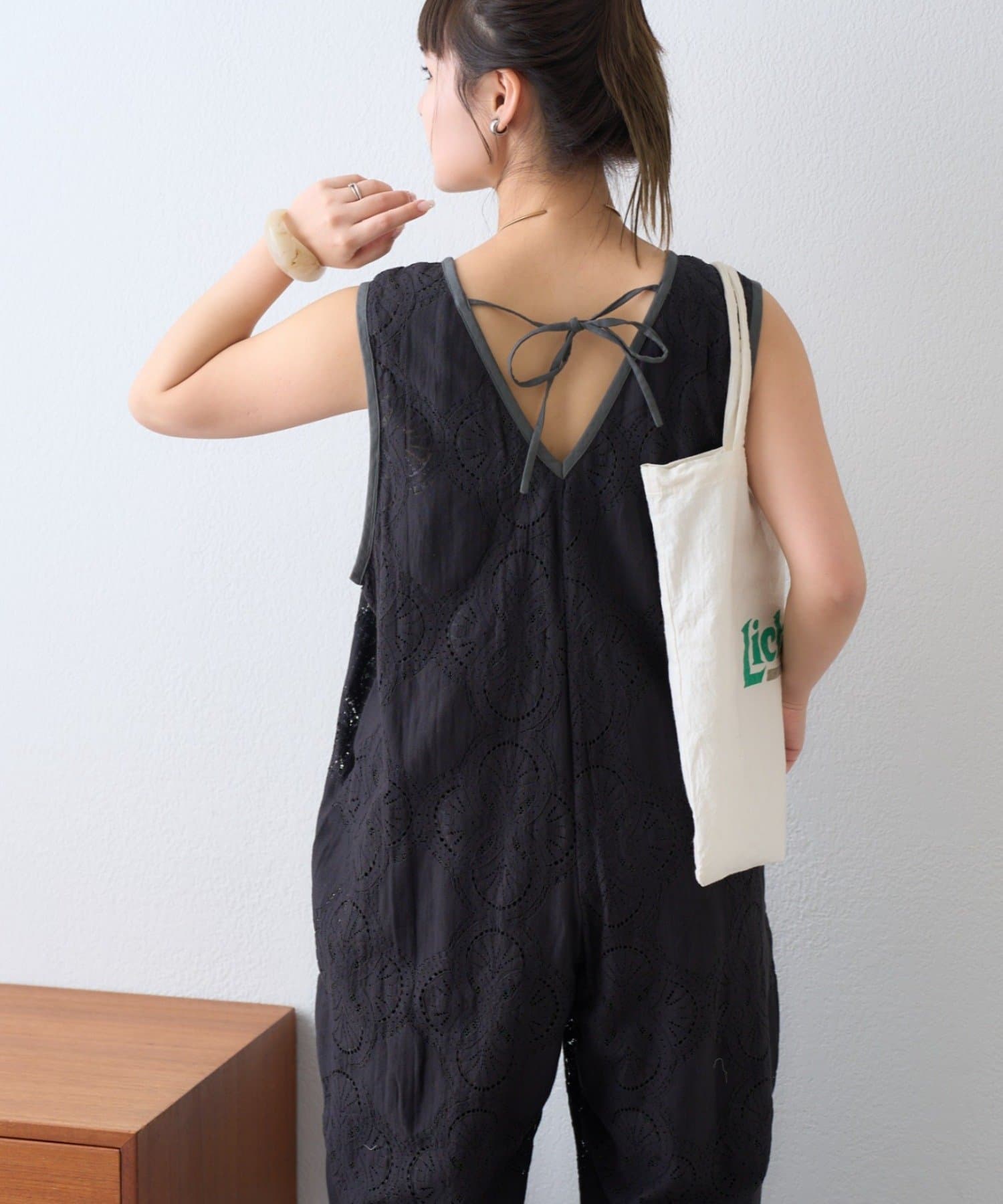 CIAOPANIC TYPY(チャオパニックティピー) 【India】深Ｕ総レースオールインワン