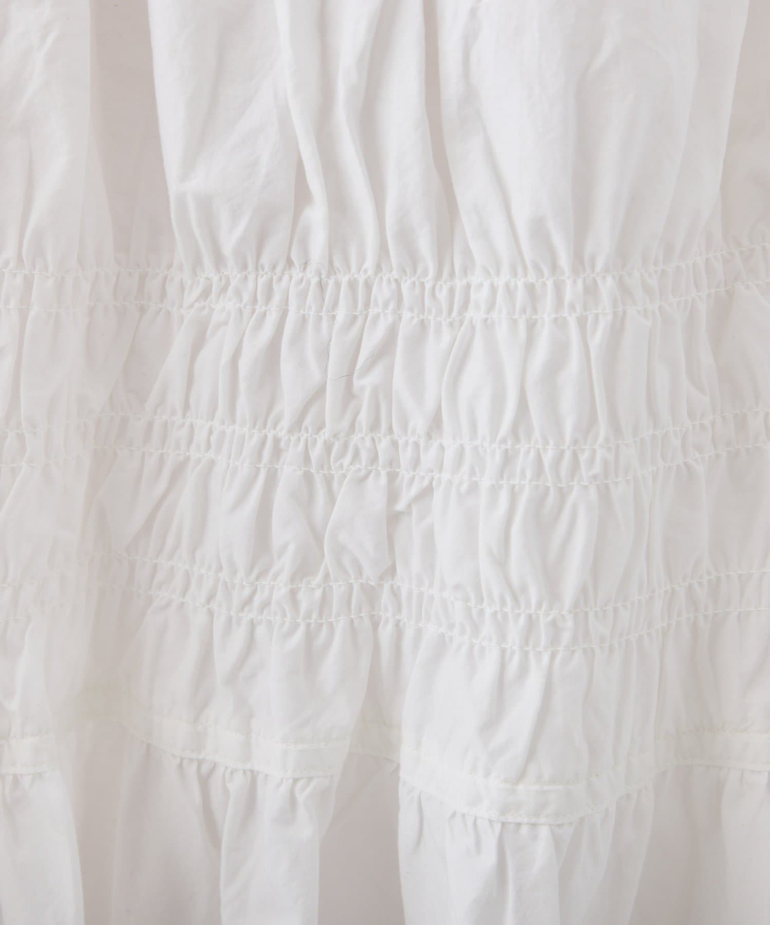 CIAOPANIC TYPY(チャオパニックティピー) 裾レースシャーリングスカート