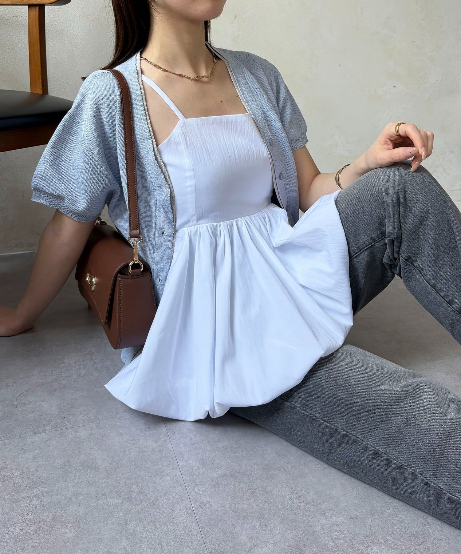 Thevon.(ゼヴォン) バルーンキャミ