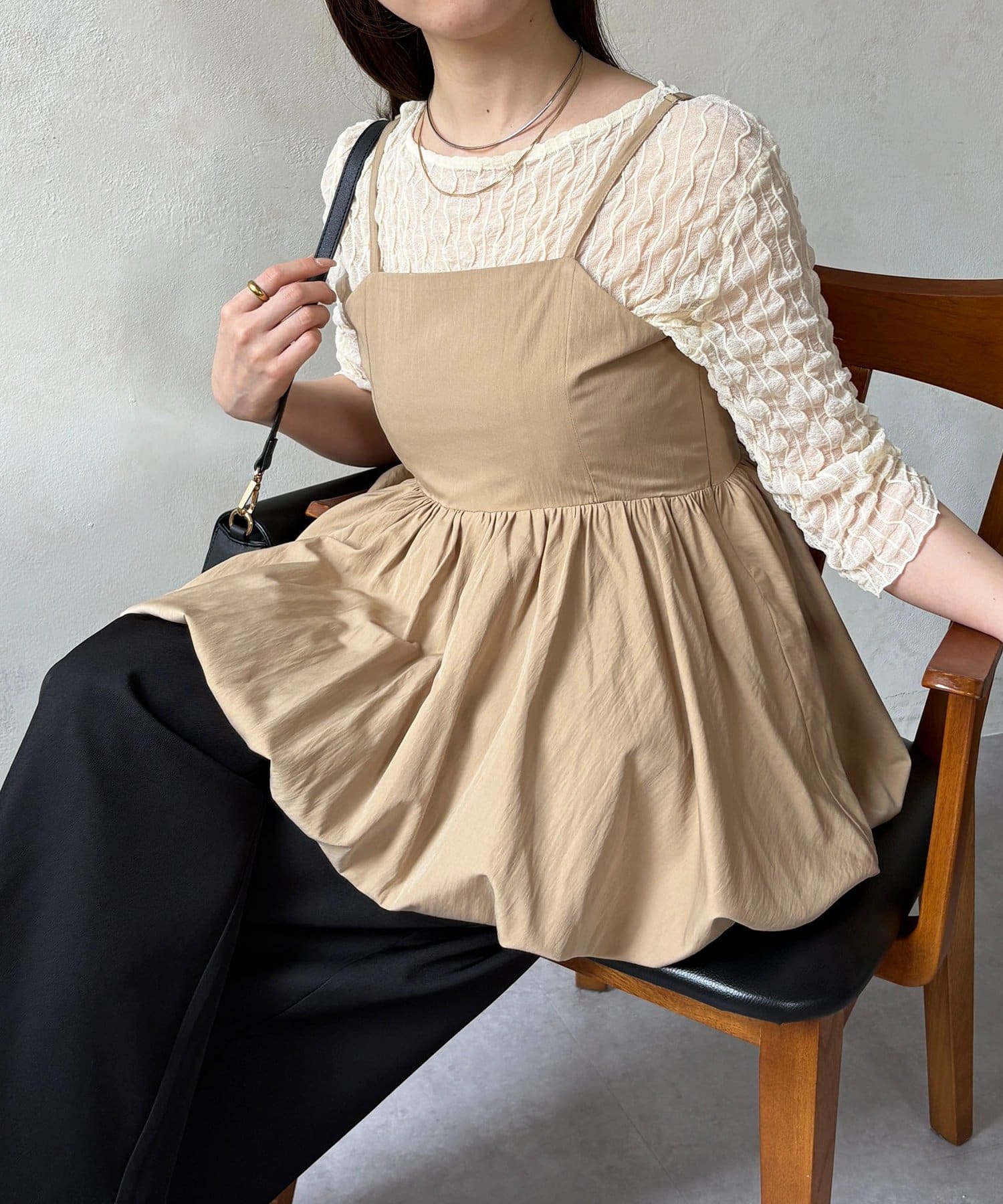 Thevon.(ゼヴォン) バルーンキャミ