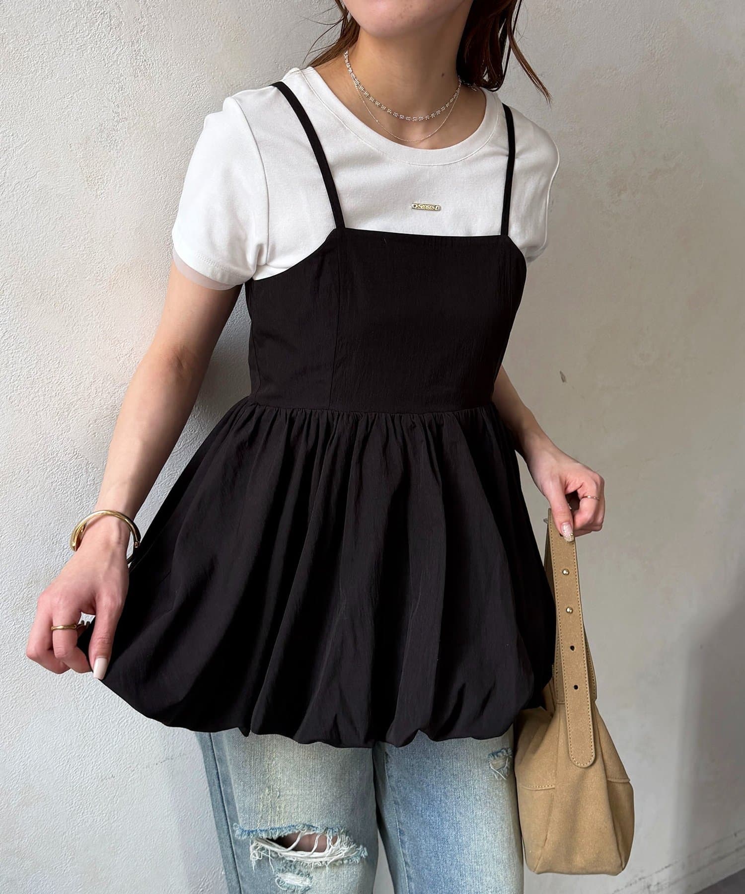 Thevon.(ゼヴォン) バルーンキャミ