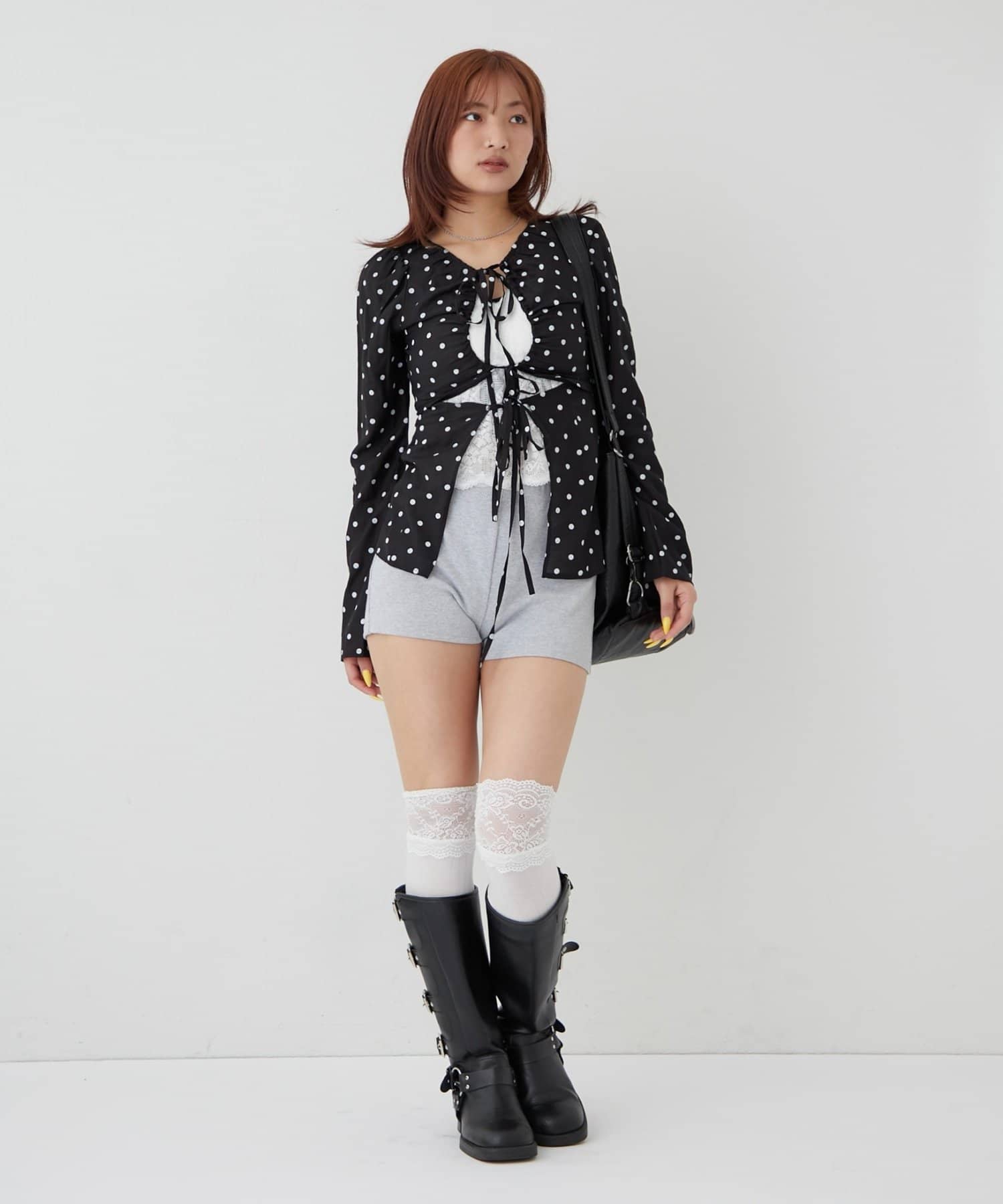 WHO’S WHO gallery(フーズフーギャラリー) ギャザーコイルブラウス