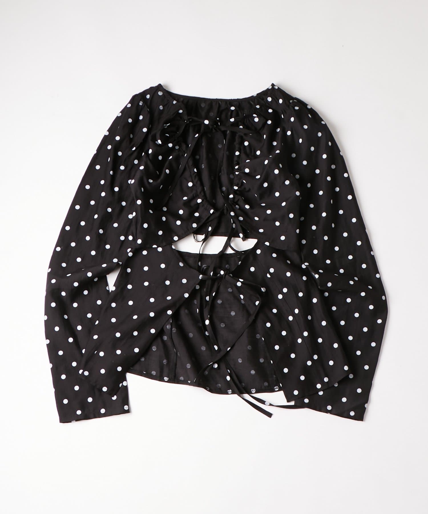 WHO’S WHO gallery(フーズフーギャラリー) ギャザーコイルブラウス