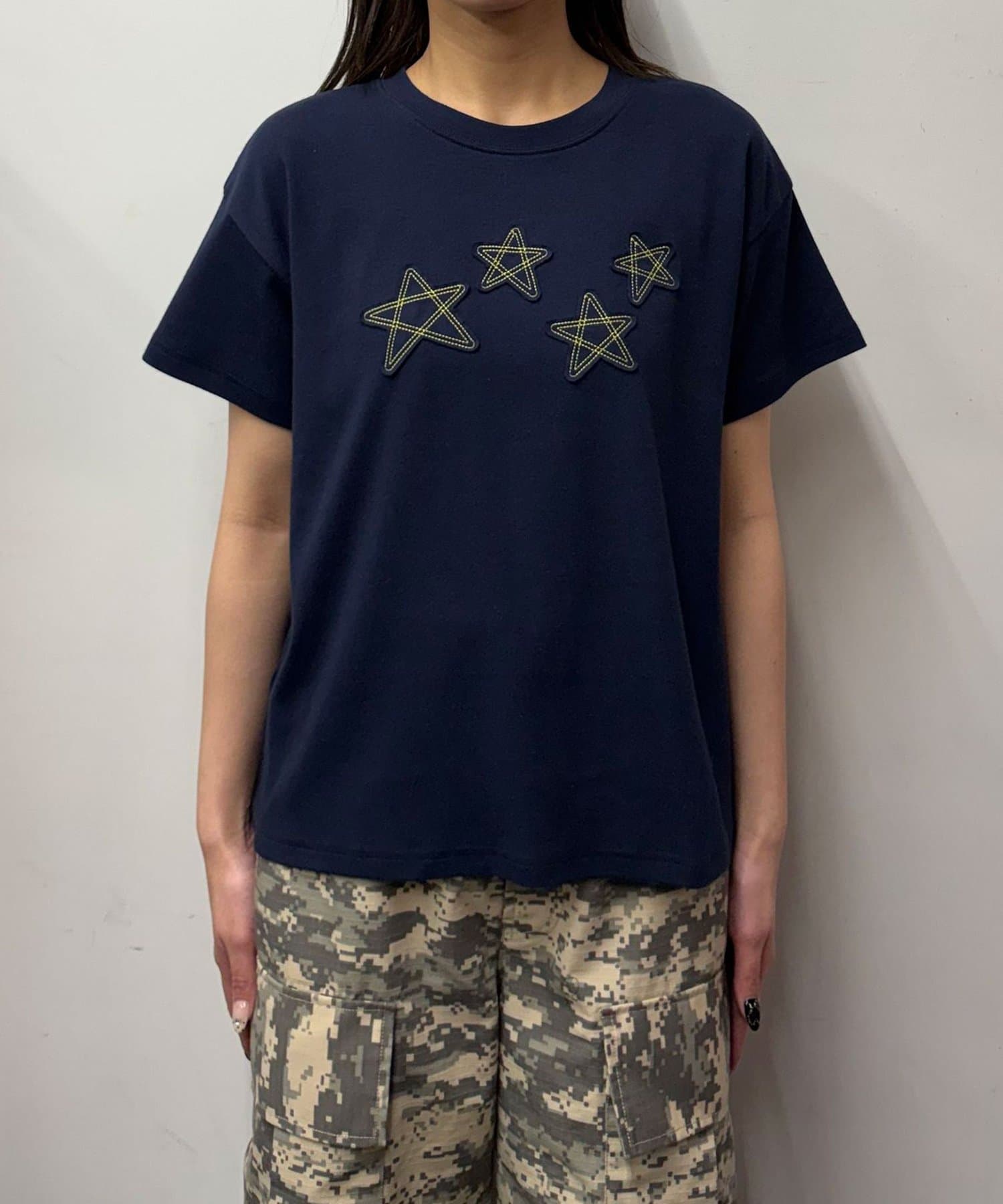 CIAOPANIC(チャオパニック) 【2サイズ展開】スターワッペンTee