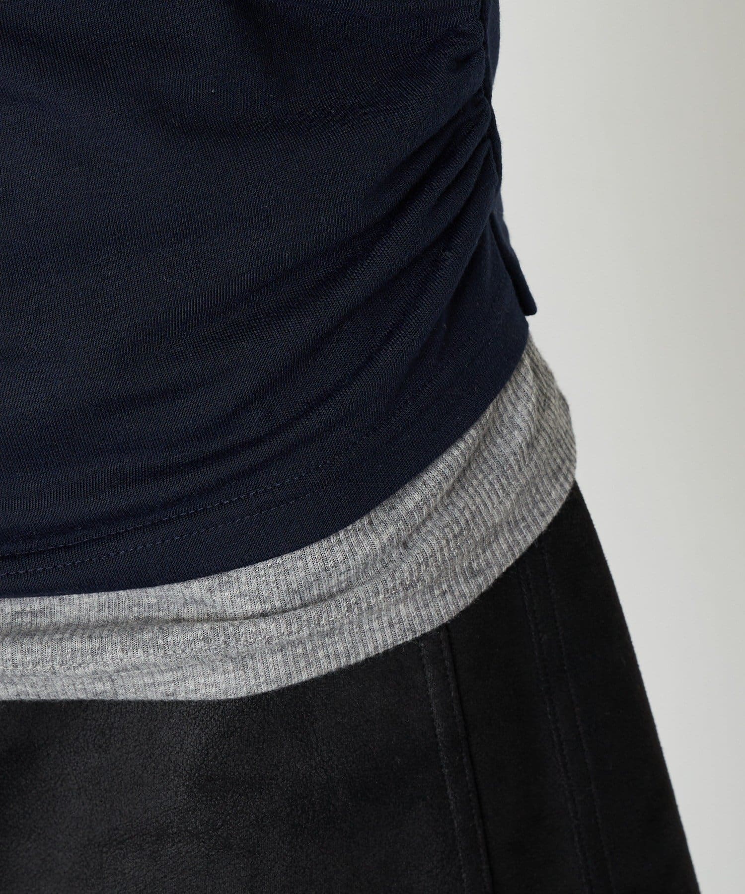 RAY CASSIN(レイカズン) オフショルレイヤードT