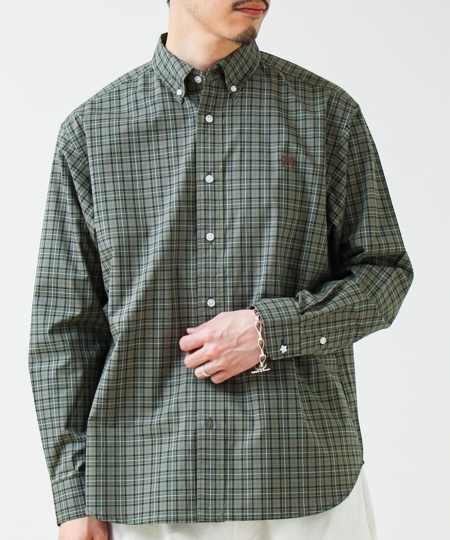 BOY ASTLAD刺繍】ボタンダウンシャツ ストライプ/チェック | FREDY