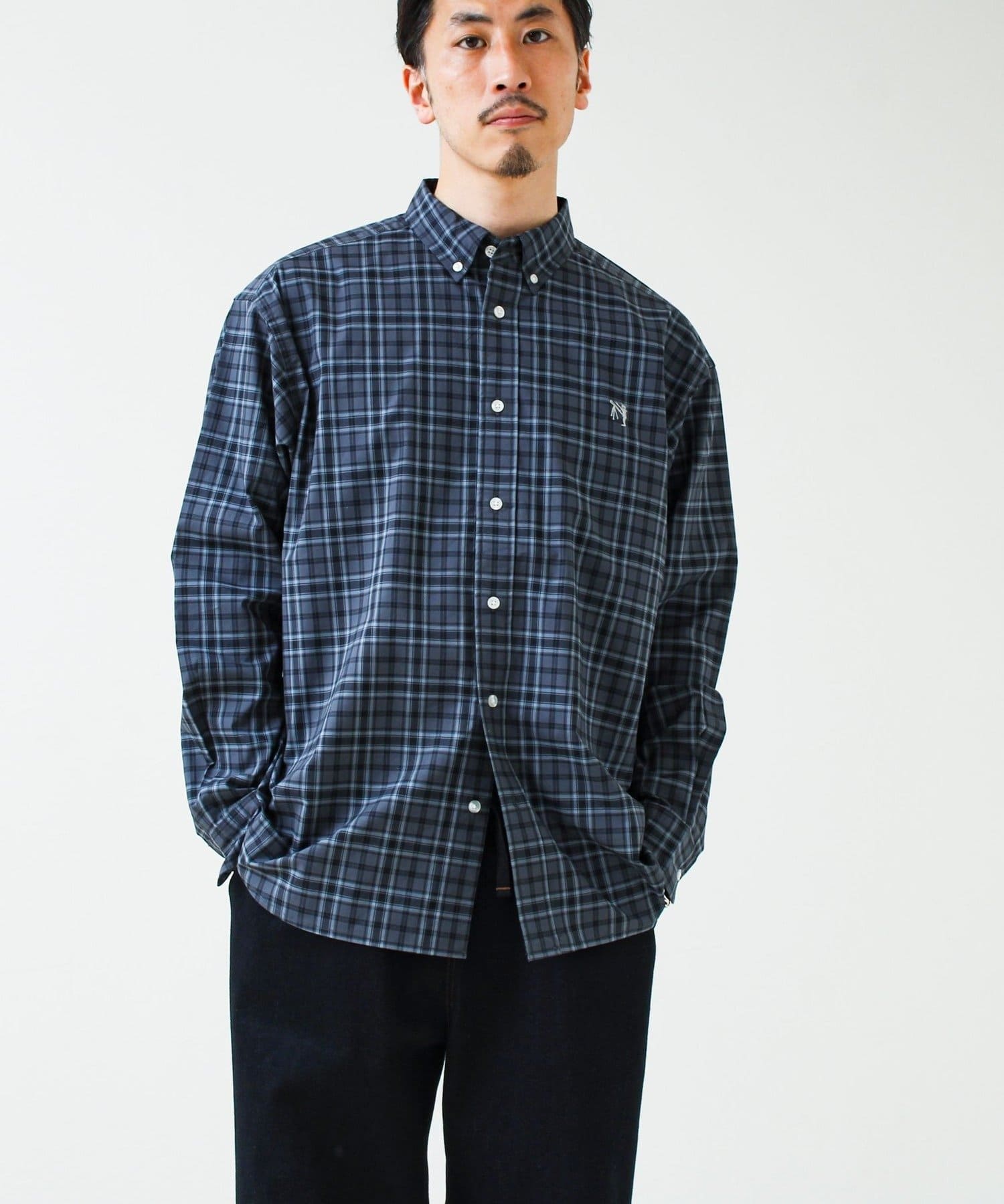 BOY ASTLAD刺繍】ボタンダウンシャツ ストライプ/チェック | FREDY