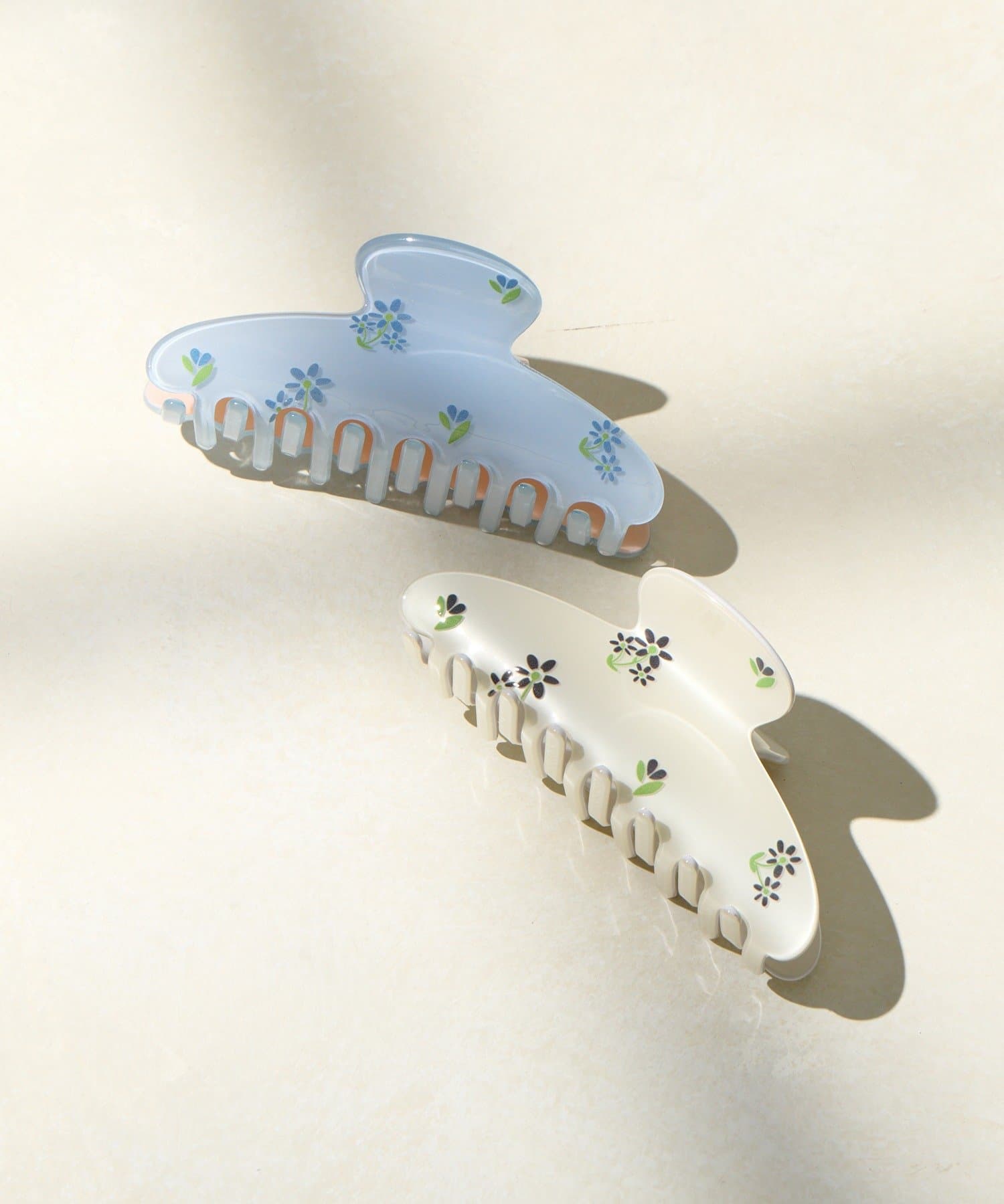 Lattice(ラティス) バイカラーフラワークリップ