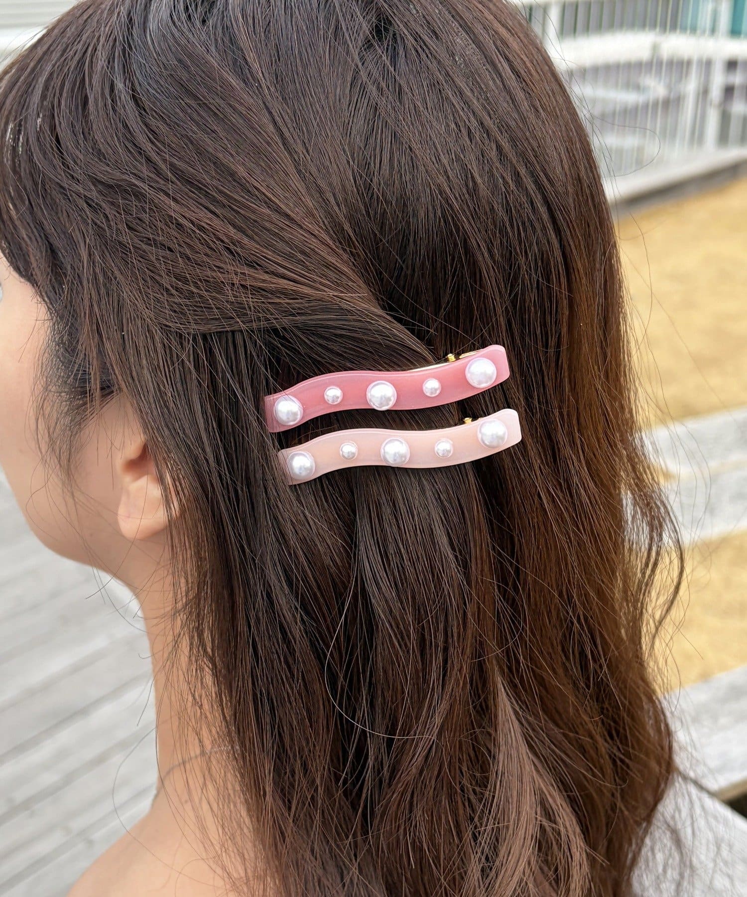 Lattice(ラティス) パールうねうねクリップセット(2P)