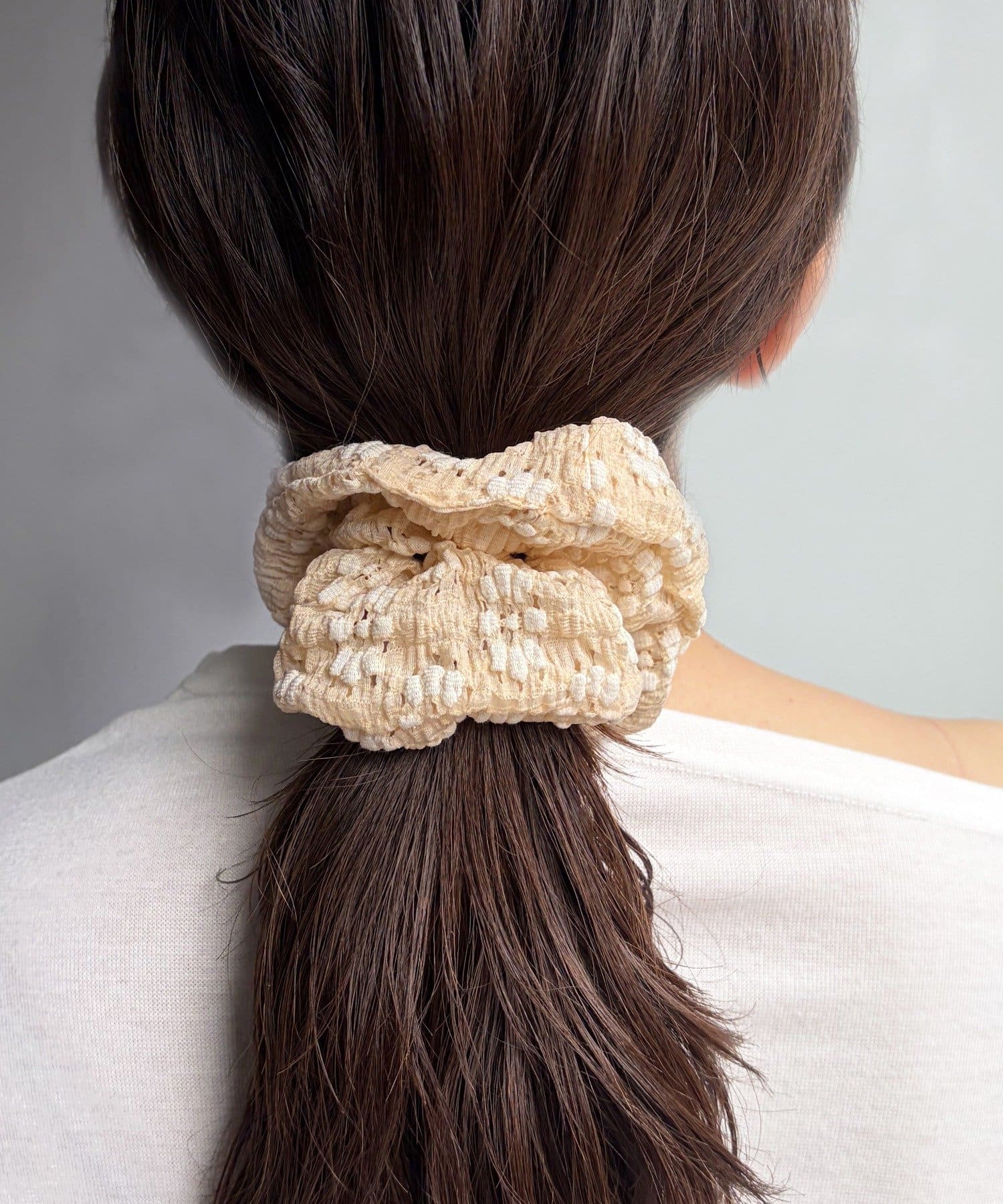 Lattice(ラティス) ぽこぽこフラワーシュシュ