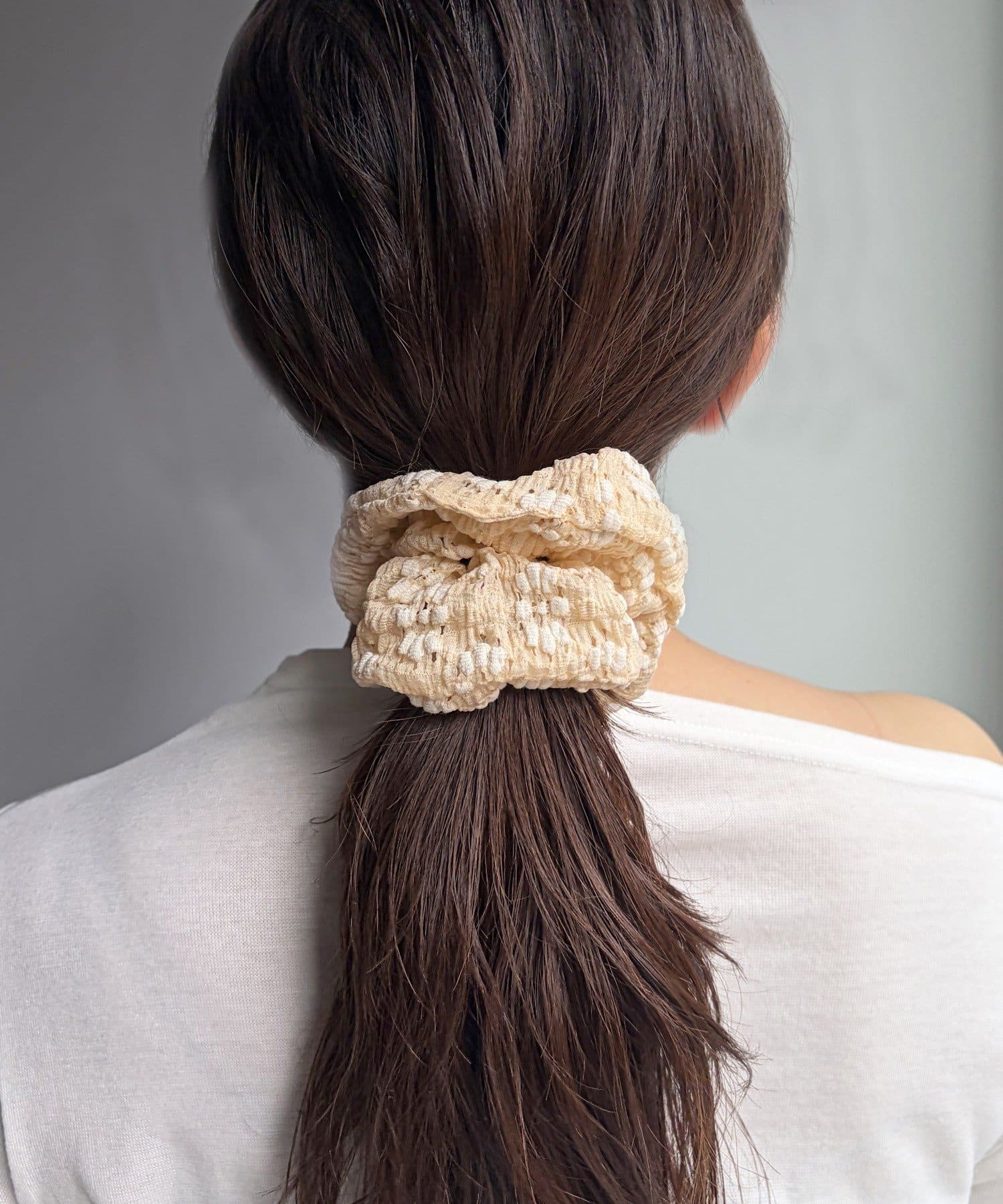 Lattice(ラティス) ぽこぽこフラワーシュシュ