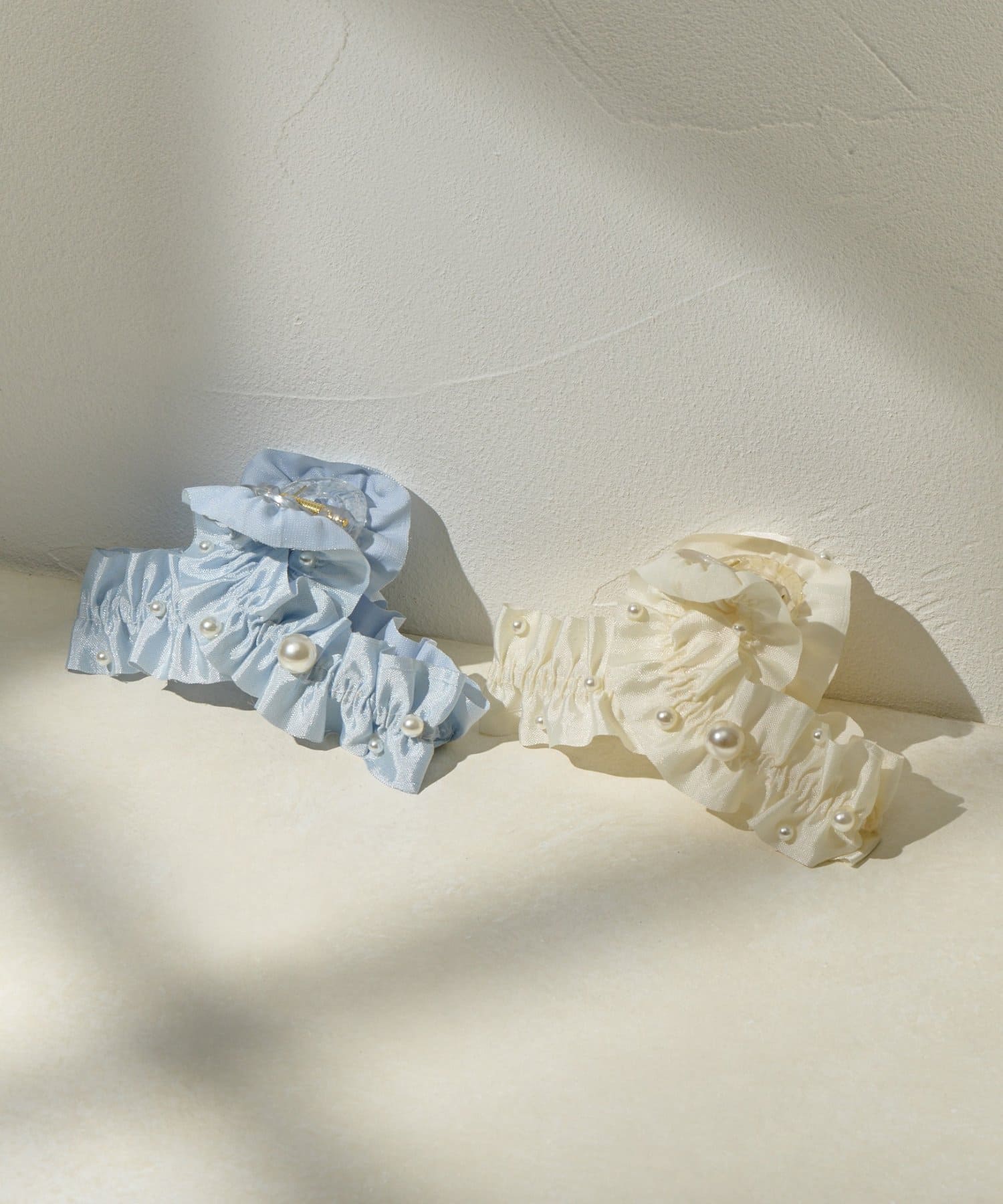 Lattice(ラティス) パール付きくしゅくしゅクリップ