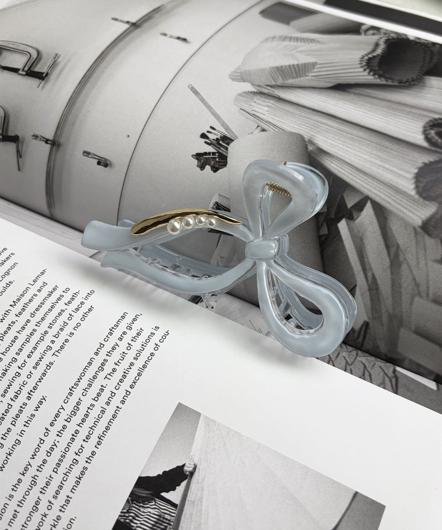 Lattice(ラティス) ニュアンスリボンクリップ