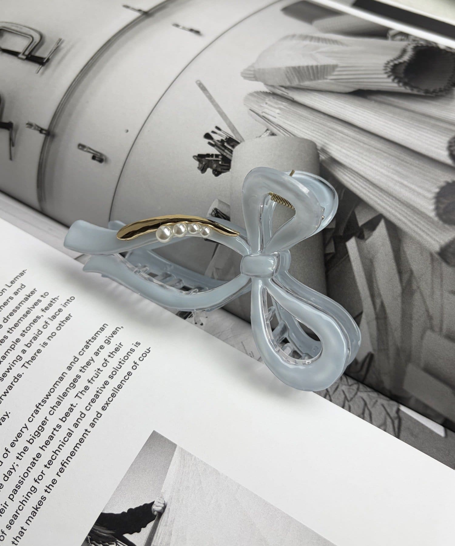 Lattice(ラティス) ニュアンスリボンクリップ