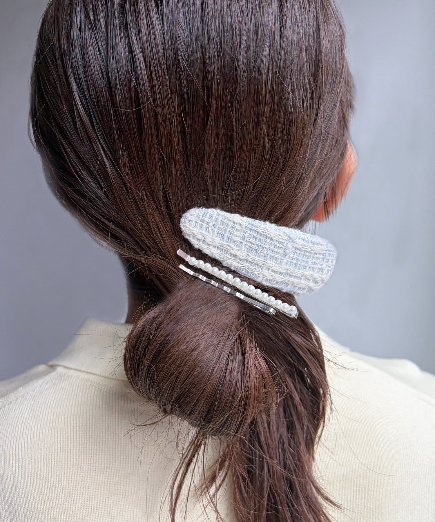 Lattice(ラティス) ツイードパッチピンセット(3P)