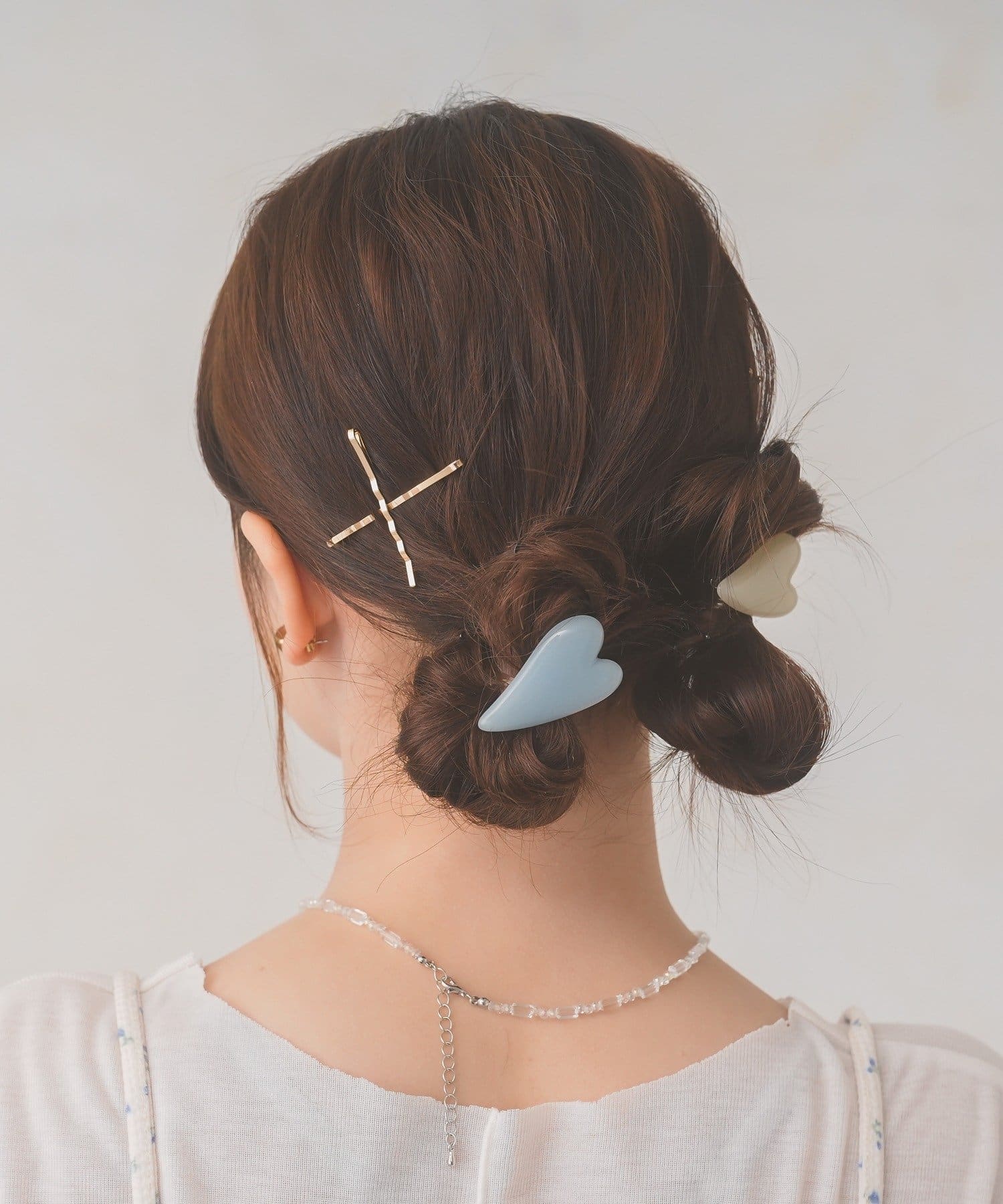 Lattice(ラティス) ハートクリップセット(2P)