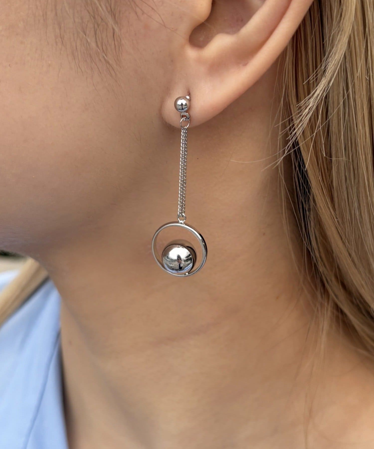 Lattice(ラティス) アシンメトリーピアス