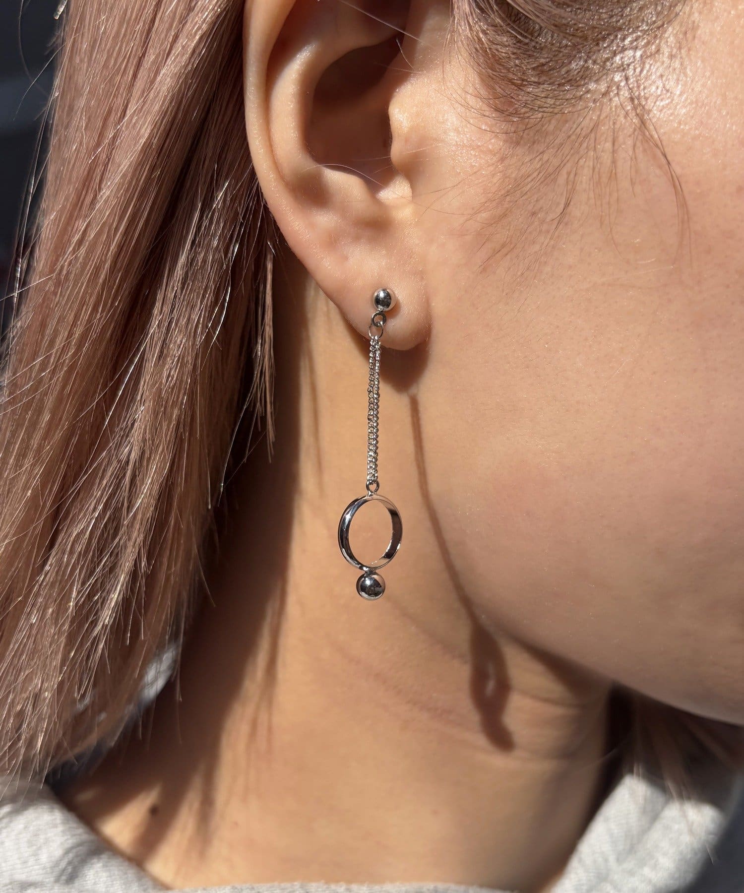 Lattice(ラティス) アシンメトリーピアス