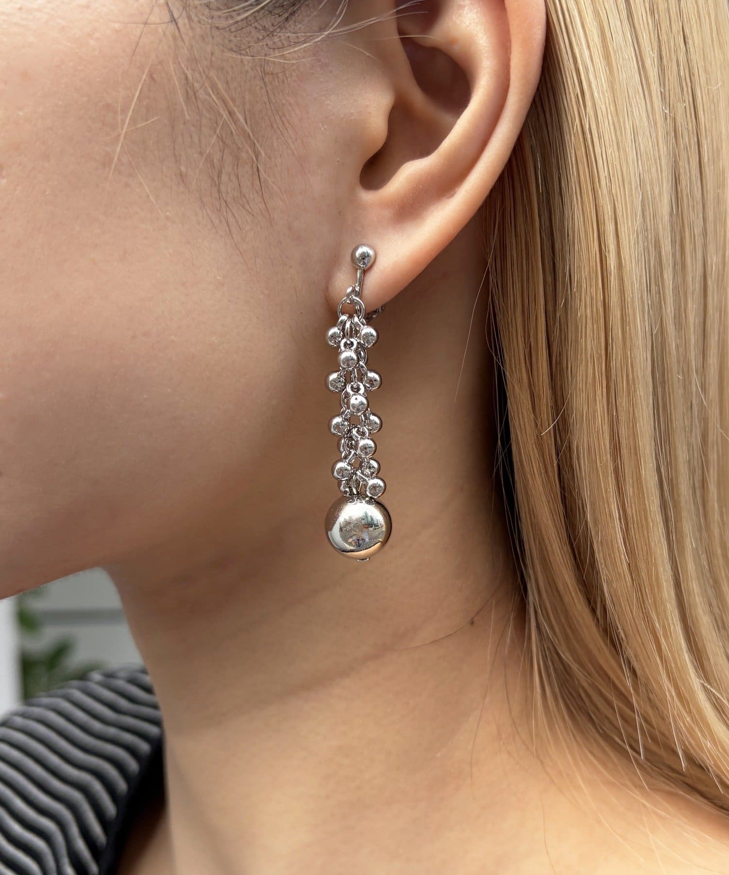 Lattice(ラティス) メタルボールイヤリング