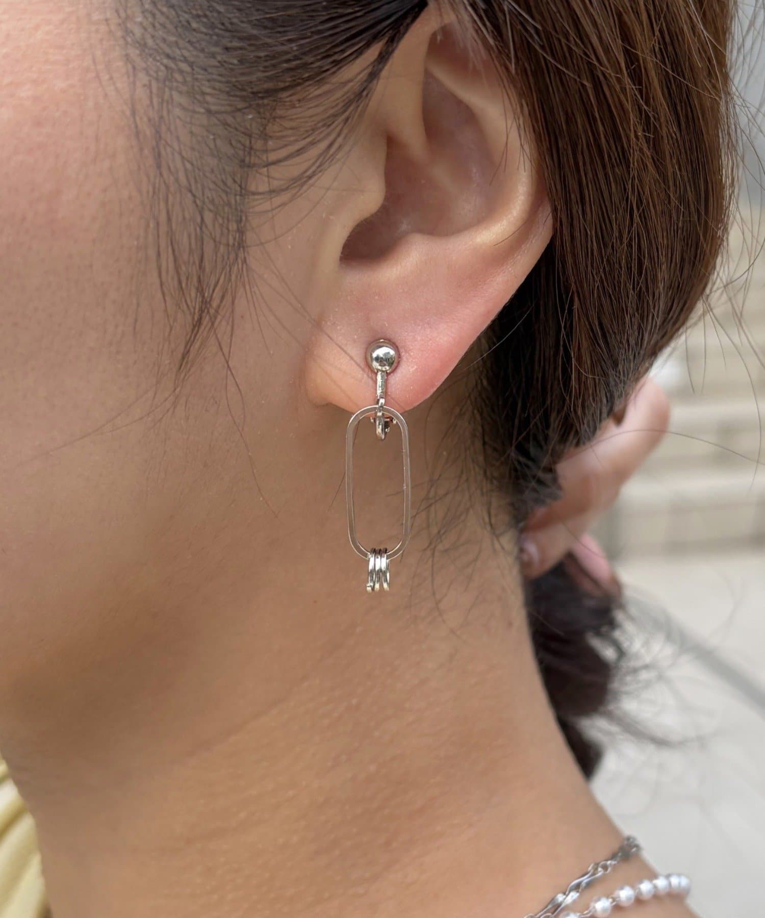 Lattice(ラティス) アシンメトリーイヤリング