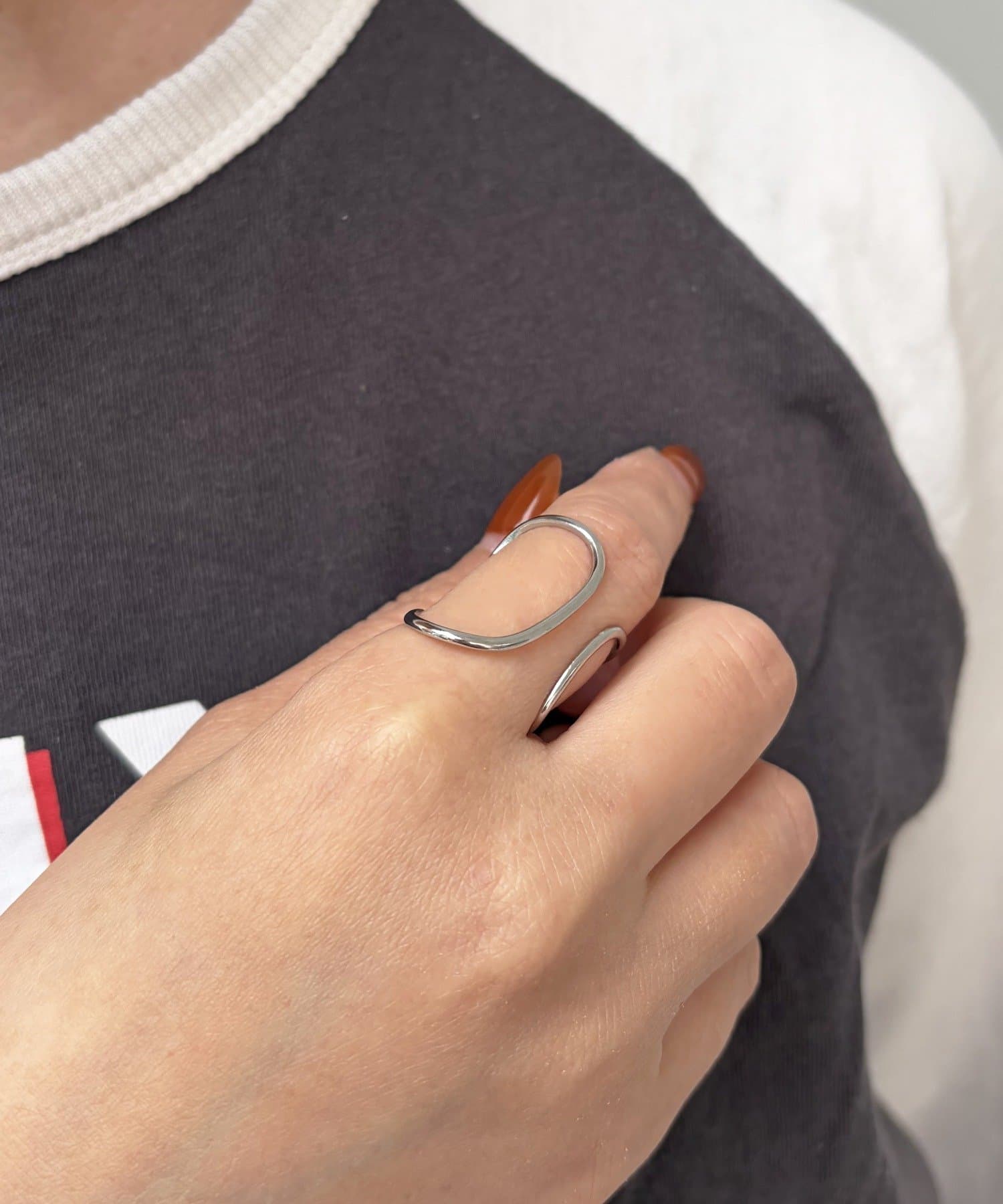 Lattice(ラティス) ＜ステンレス＞ニュアンスデザインリング