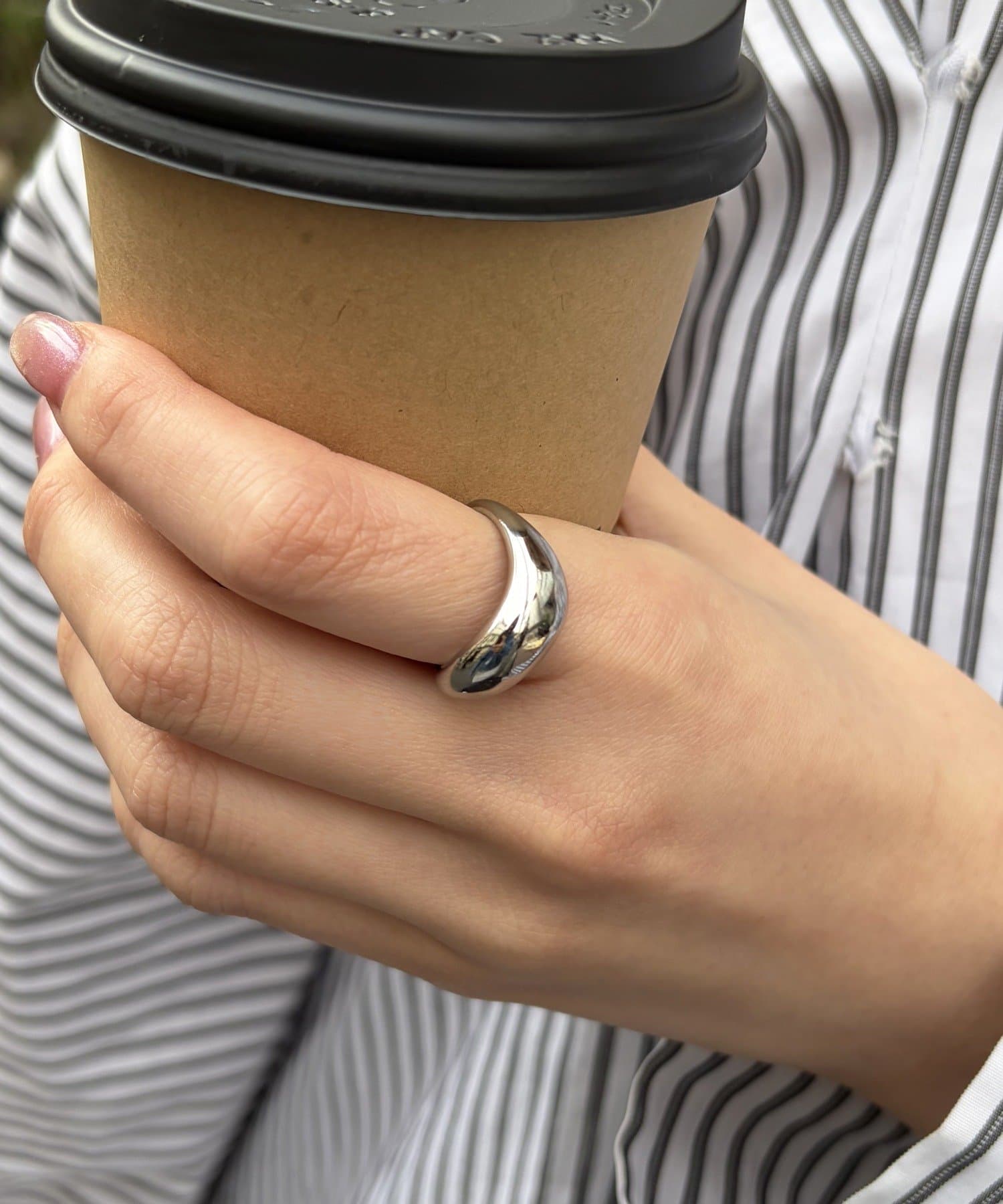 Lattice(ラティス) ＜ステンレス＞ニュアンスデザインリング