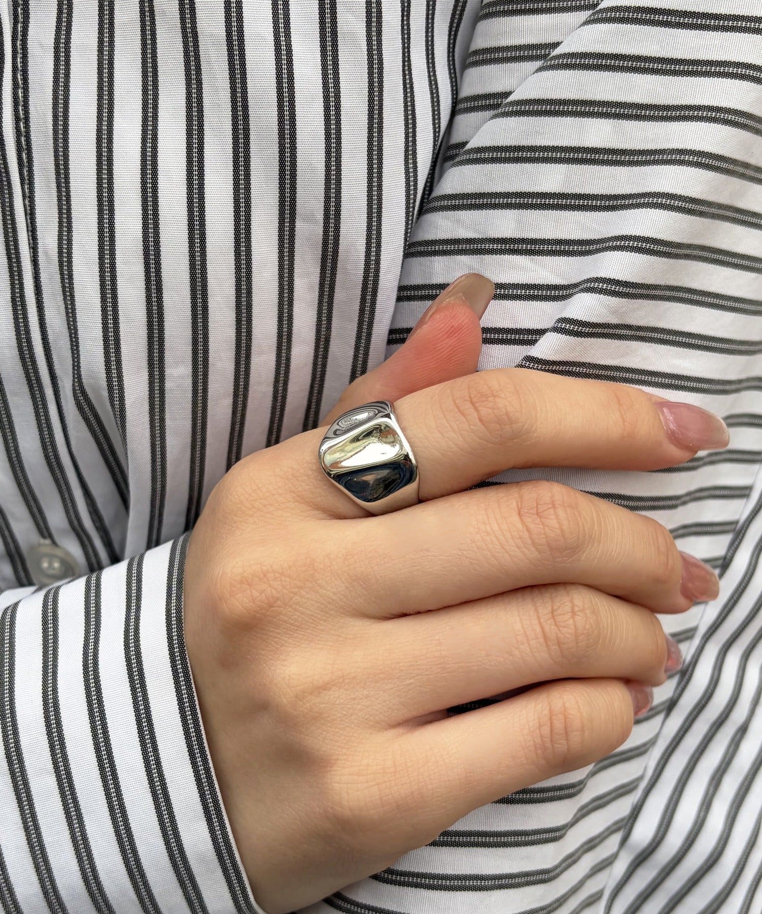 Lattice(ラティス) ＜ステンレス＞ニュアンスデザインリング